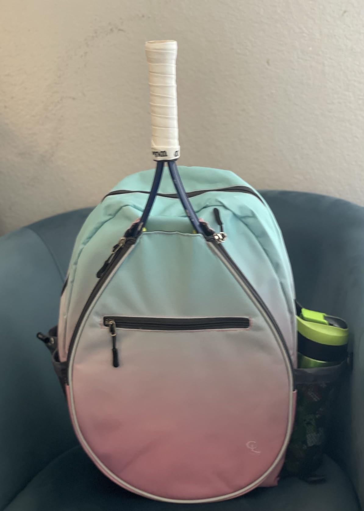 Kids Tennis Backpack, Boys and Girls Junior Bag, For Junior Tennis Rackets, Multiple Pockets with Shoe Compartment, Mesh Padded Straps customer photo 1