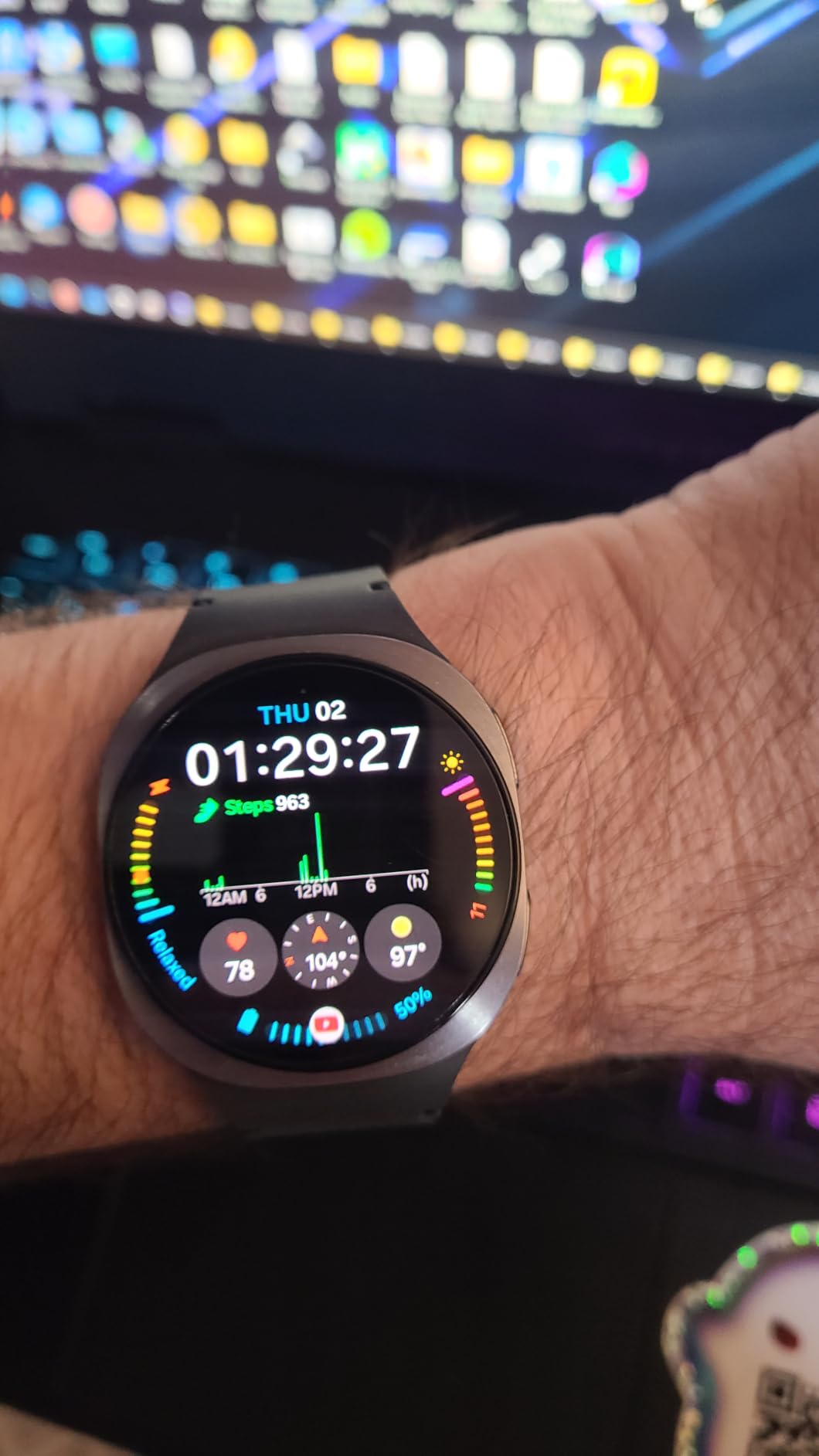 Samsung Galaxy Watch 8 (2025), Graphite, 40mm, Bluetooth Smartwatch customer photo 2