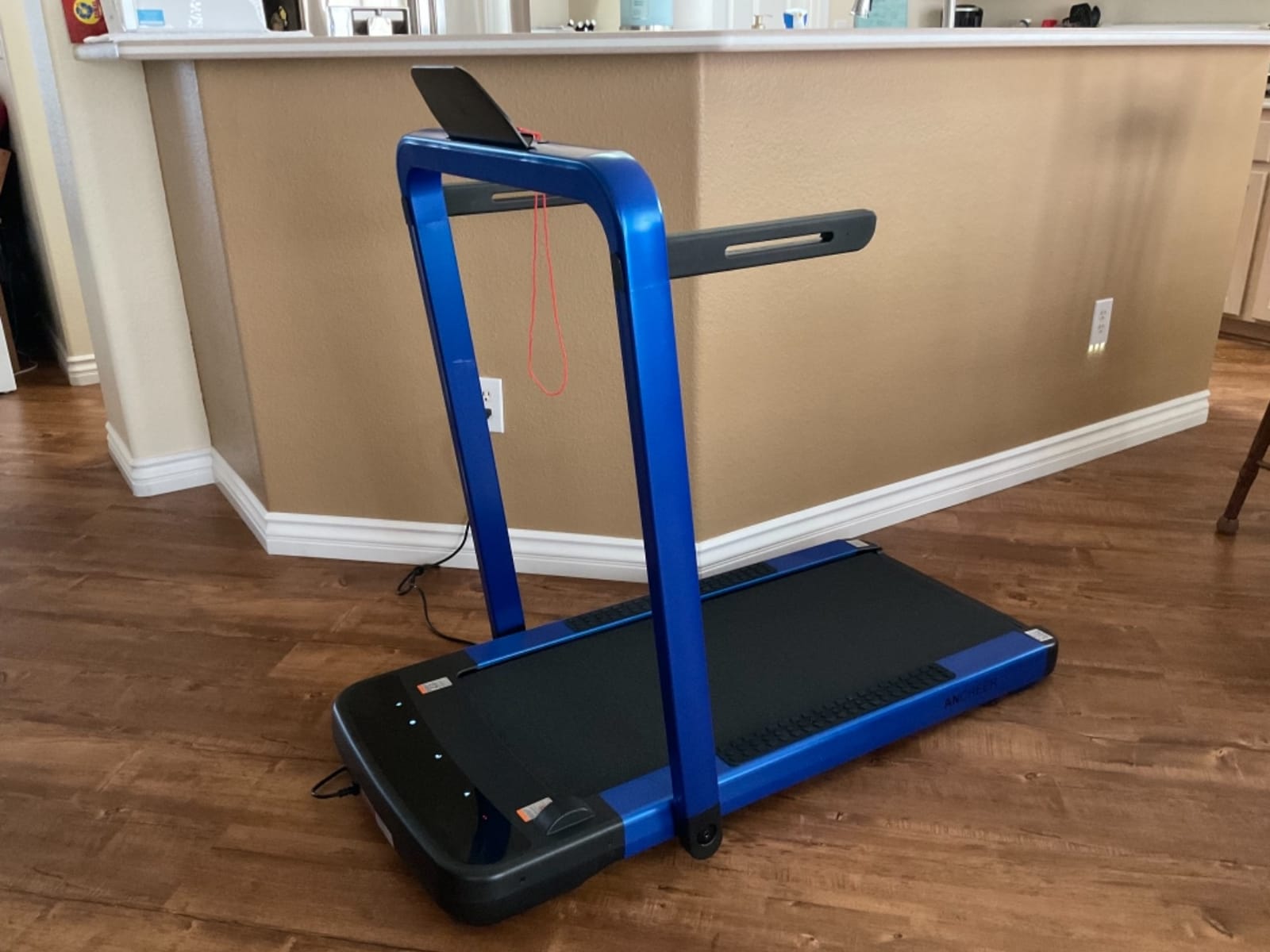 Height-Adjustable Desk Treadmill with 15% Incline for Home Office Workout customer photo 2