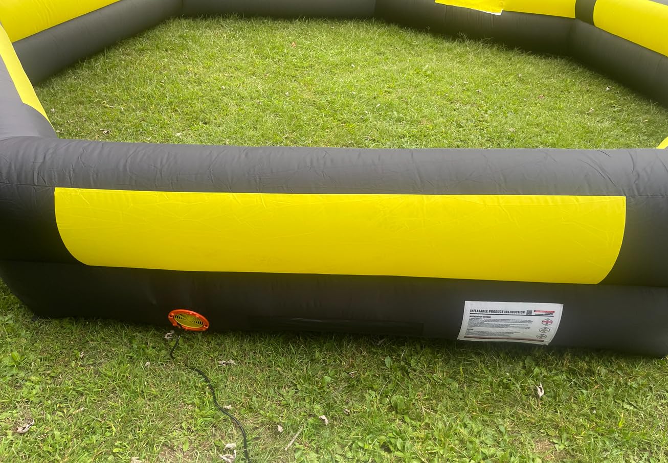 Inflatable Gaga Ball Pit 17FT with Built-in Blower, Portable Large Gaga Ball Pit for Indoor & Outdoor Activities, Inflatable Sport Games, Family Activities customer photo 1