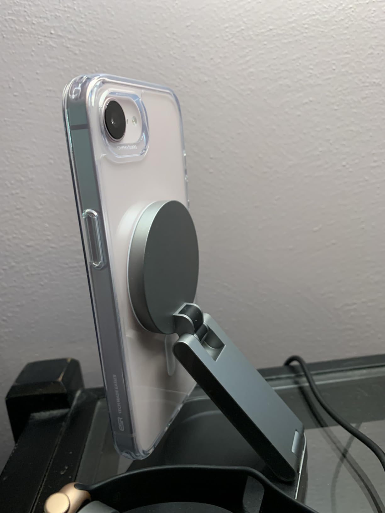 3-in-1 Charging Station for Apple Device, Qi2 25W Certified Magnetic Wireless Fast Charger Stand Compatible with MagSafe for iPhone 18/17/16/15/14/13/12/Air/Duo Series, Apple Watch & AirPods customer photo 2