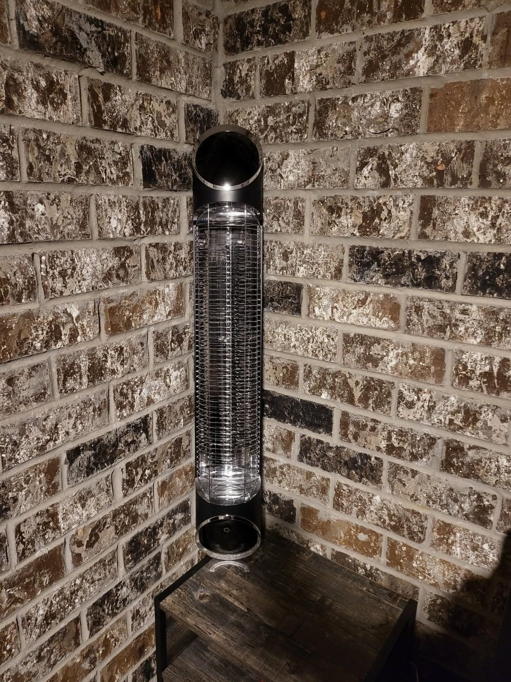 Hanging Patio Heater, Outdoor Electric Heater, Wall Mounted & Ceiling Infrared Garage Heater for Outdoor/Indoor Use, 1500W, Remote Control, Black customer photo 1