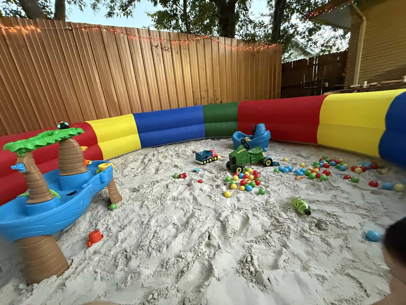 22FT Inflatable Gaga Ball Pit Arena, Portable Gagaball Court with Built-in Blower for Indoor Outdoor, Team Building, Events, Backyard Activities, Easy Setup & Storage customer photo 2