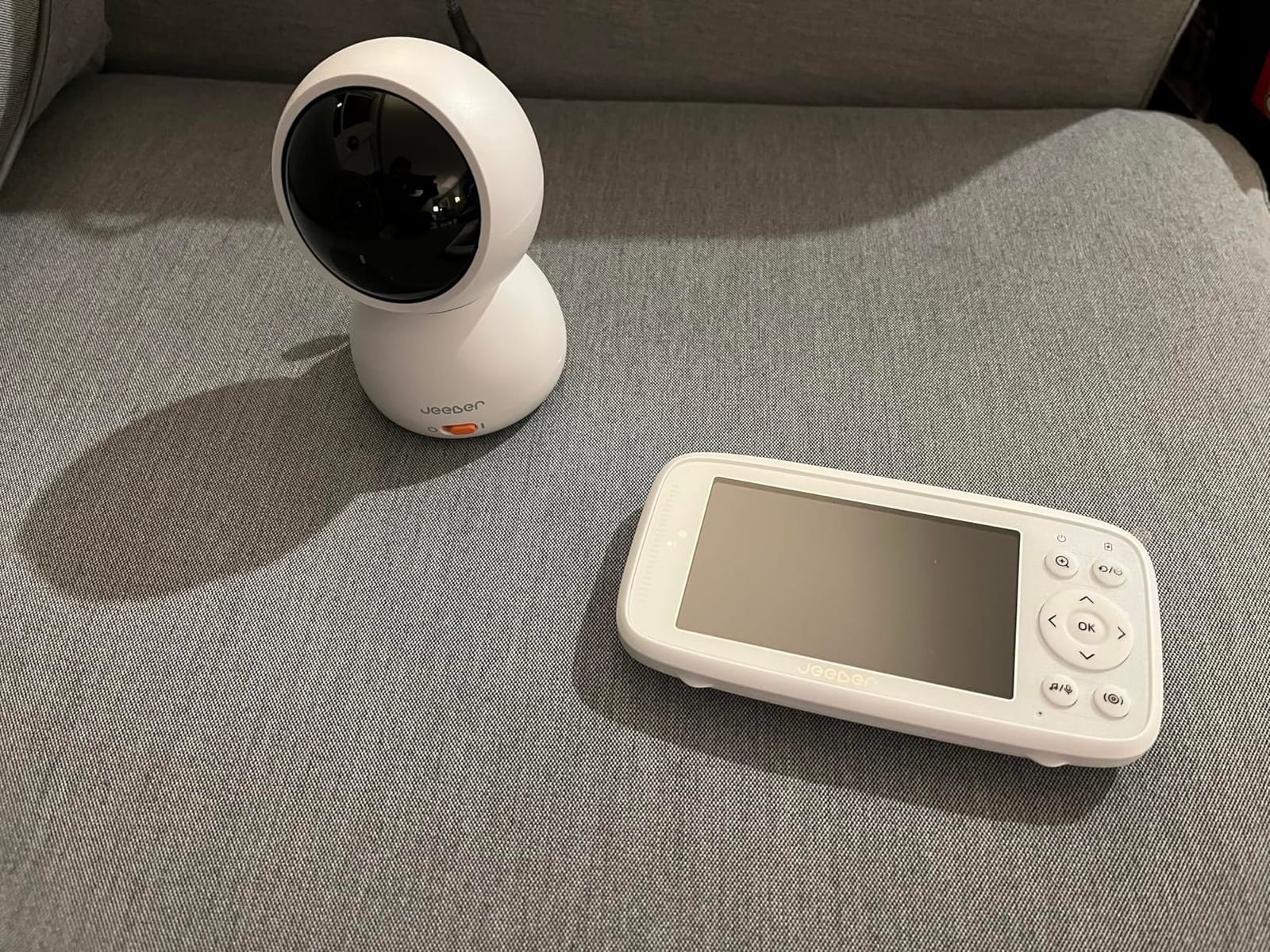 1080P WiFi Baby Monitor with 2 Cameras and Audio，4