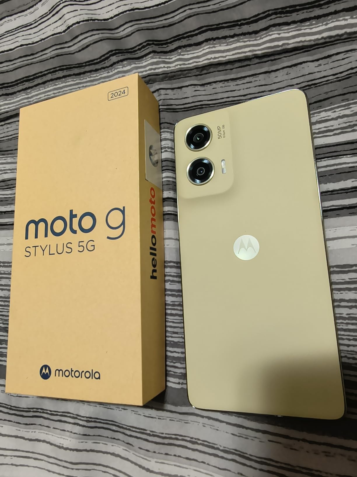 Motorola Moto G Stylus 5G | 2024 | Unlocked | Made for US 8/128GB | 50MP Camera | Caramel Latte customer photo 1