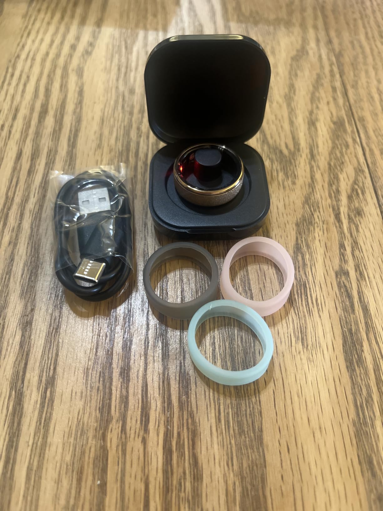 COLMI R10 Smart Ring, Sleep Health & Skin Temperature & 5ATM(Silver, 9) customer photo 2