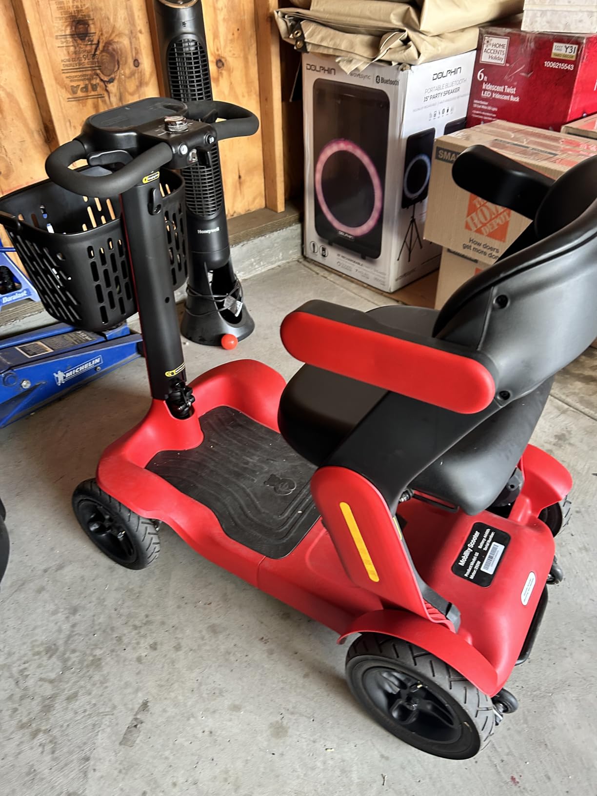 PAISEEC S3 Mobility Scooter for Seniors, 25/40 Mi, 2-Step Fold, Lightweight customer photo 1