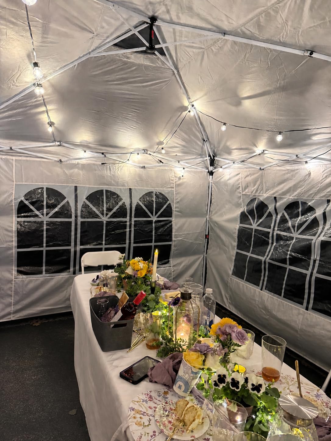addlon Outdoor String Lights 100FT G40 with Remote 54 LED Shatterproof Bulb customer photo 1