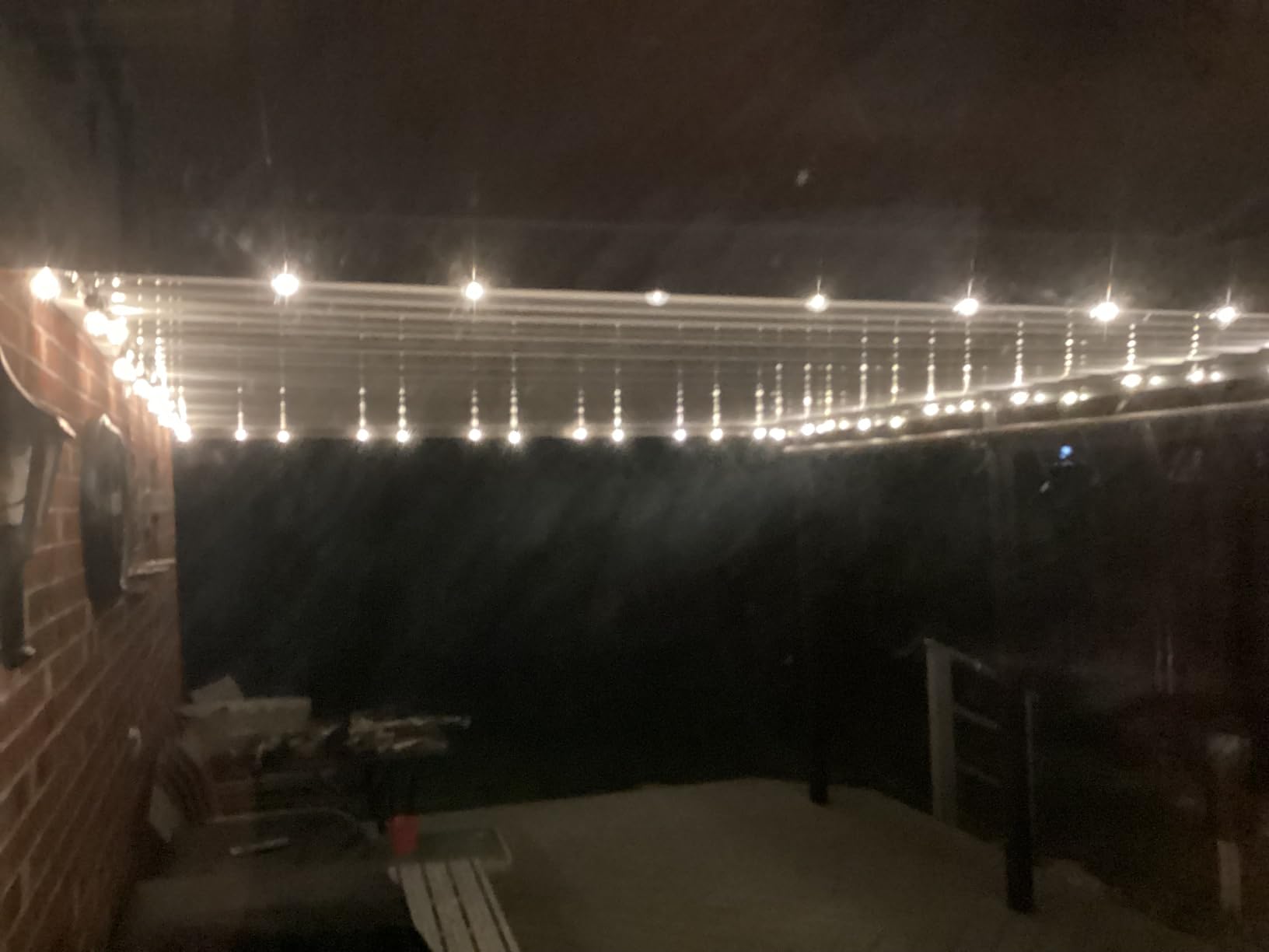 addlon Outdoor String Lights 100FT G40 with Remote 54 LED Shatterproof Bulb customer photo 2