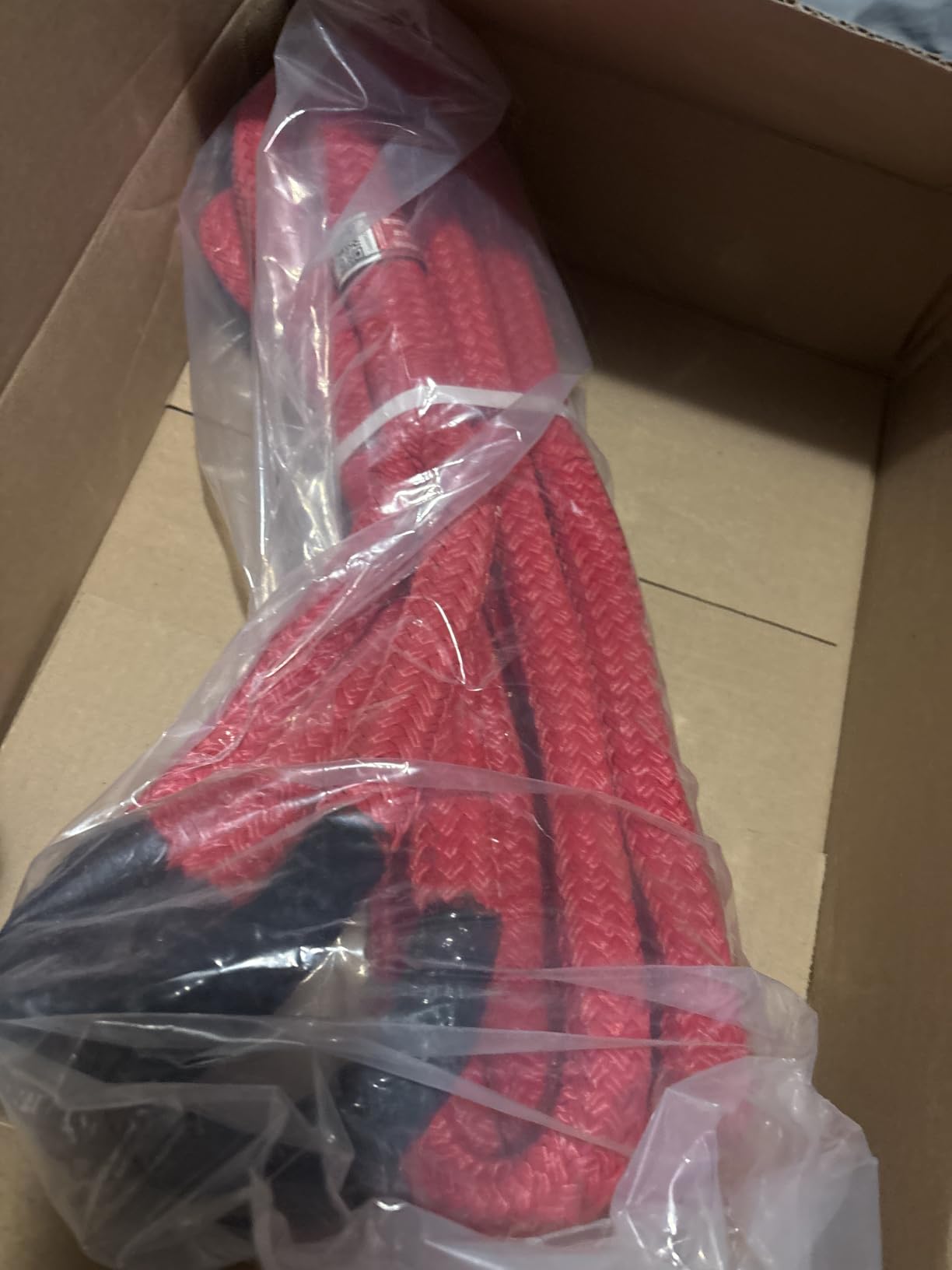 Yankum Kinetic Recovery Rope 7/8”x30’, 2 Soft Shackle 7/16” & Nylon Bag (Medium) – Heavy Duty Tow Rope, Synthetic Recovery Shackle, Waterproof Tool Bag for Off-Road, Jeep, Truck Recovery, Made in USA customer photo 1