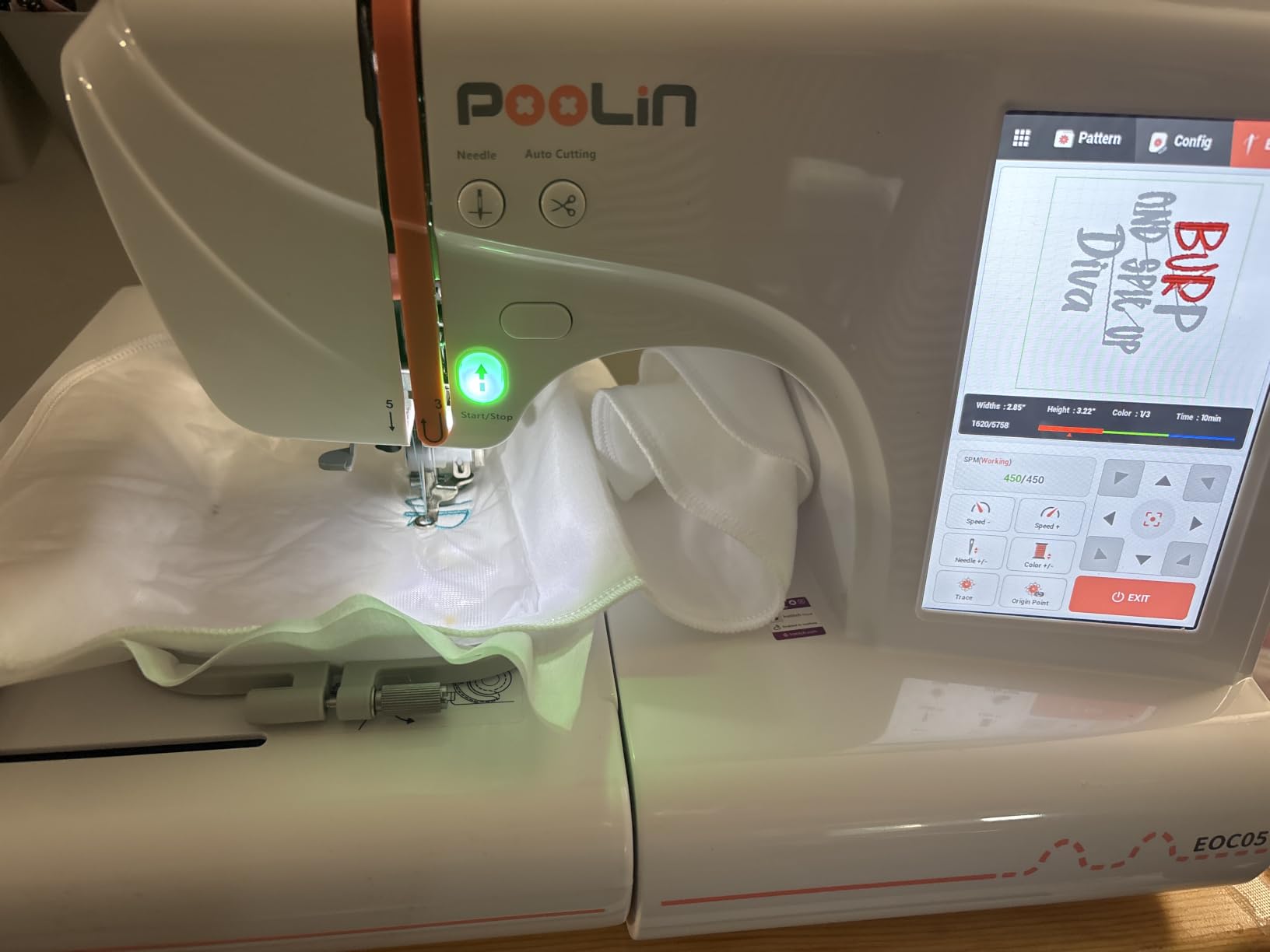 PooLin EOC05(2in1) Sewing and Embroidery Machine 4