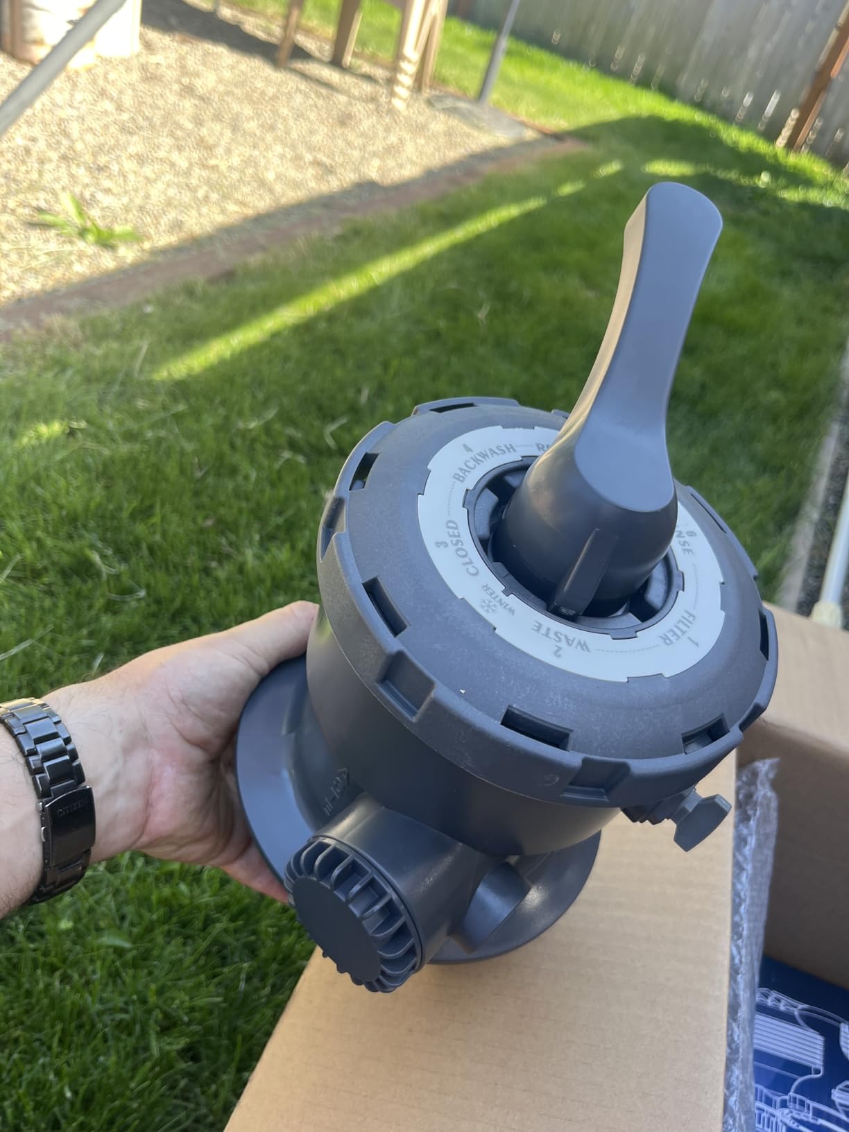 AQUASTRONG Sand Filter Pump for Above Ground Pool with Timer, 1/2 HP Pool Pumps Above Ground 2500 GPH for Pools up to 9000GAL, 12in Pool Sand Filter with 6-Way Valve, Improved Circulation & Filtration customer photo 1