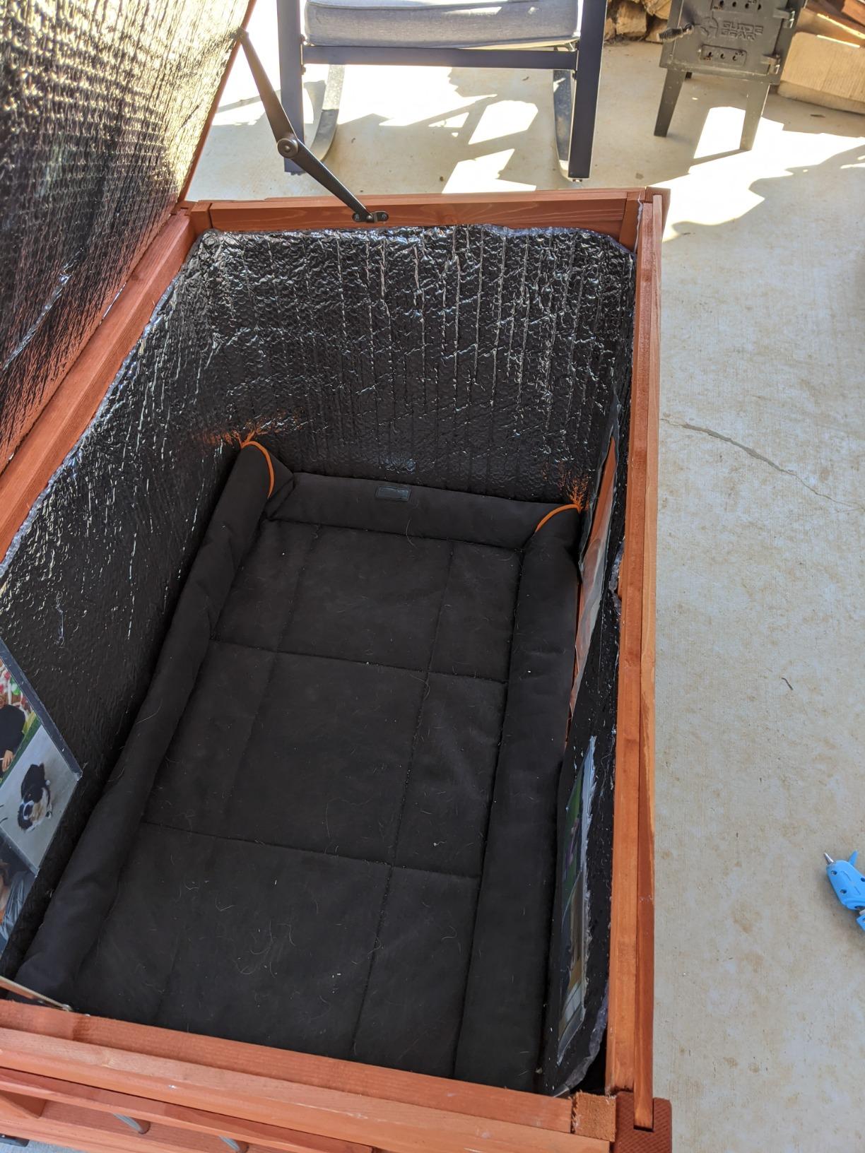 Insulated Dog House for Outside, Weatherpoof Dog House Outdoor Indoor customer photo 2