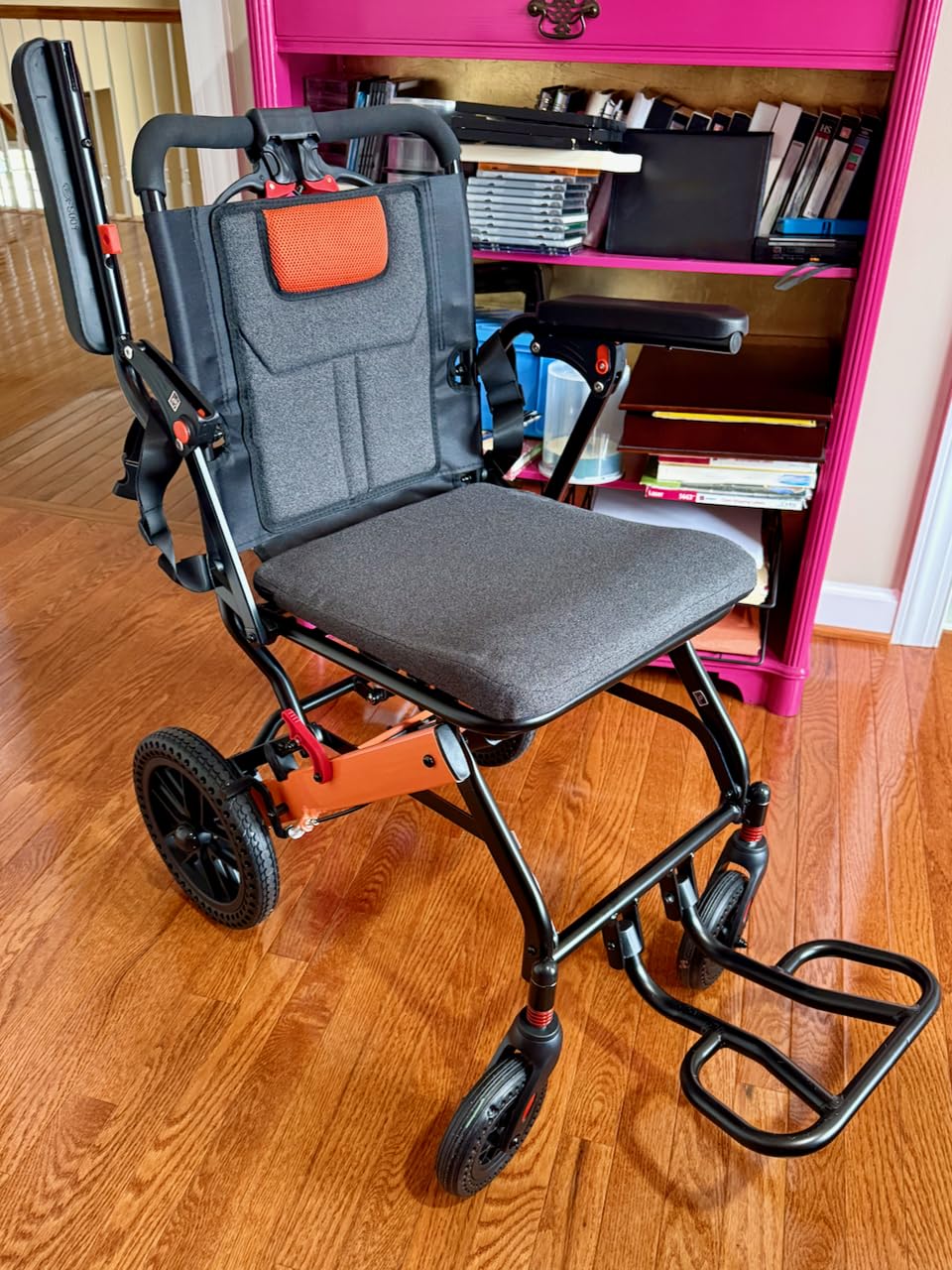 Ultra Lightweight Folding Wheelchair for Adults, 12
