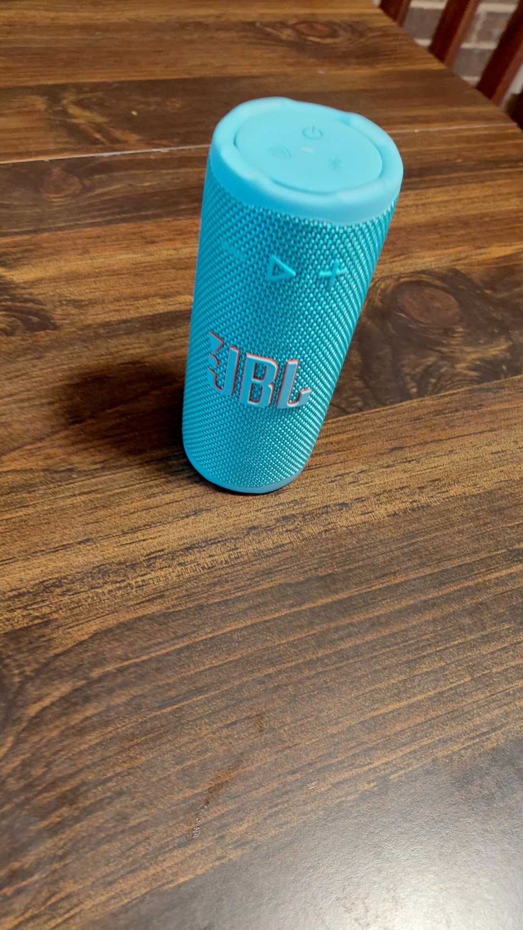 JBL Grip Portable Bluetooth Speaker, Waterproof, Ambient Light - Teal customer photo 2