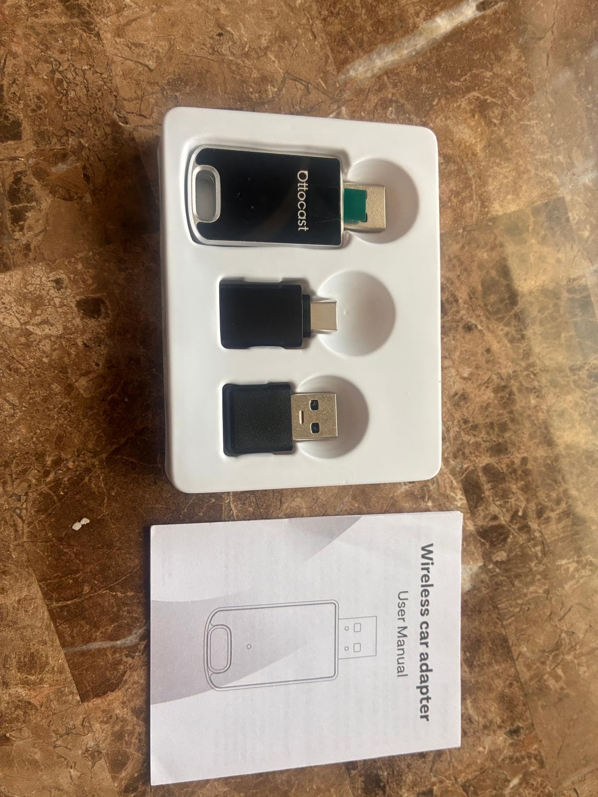 OTTOCAST Mini Edge 2-in-1 Wireless CarPlay & Android Auto Adapter 2026 customer photo 2