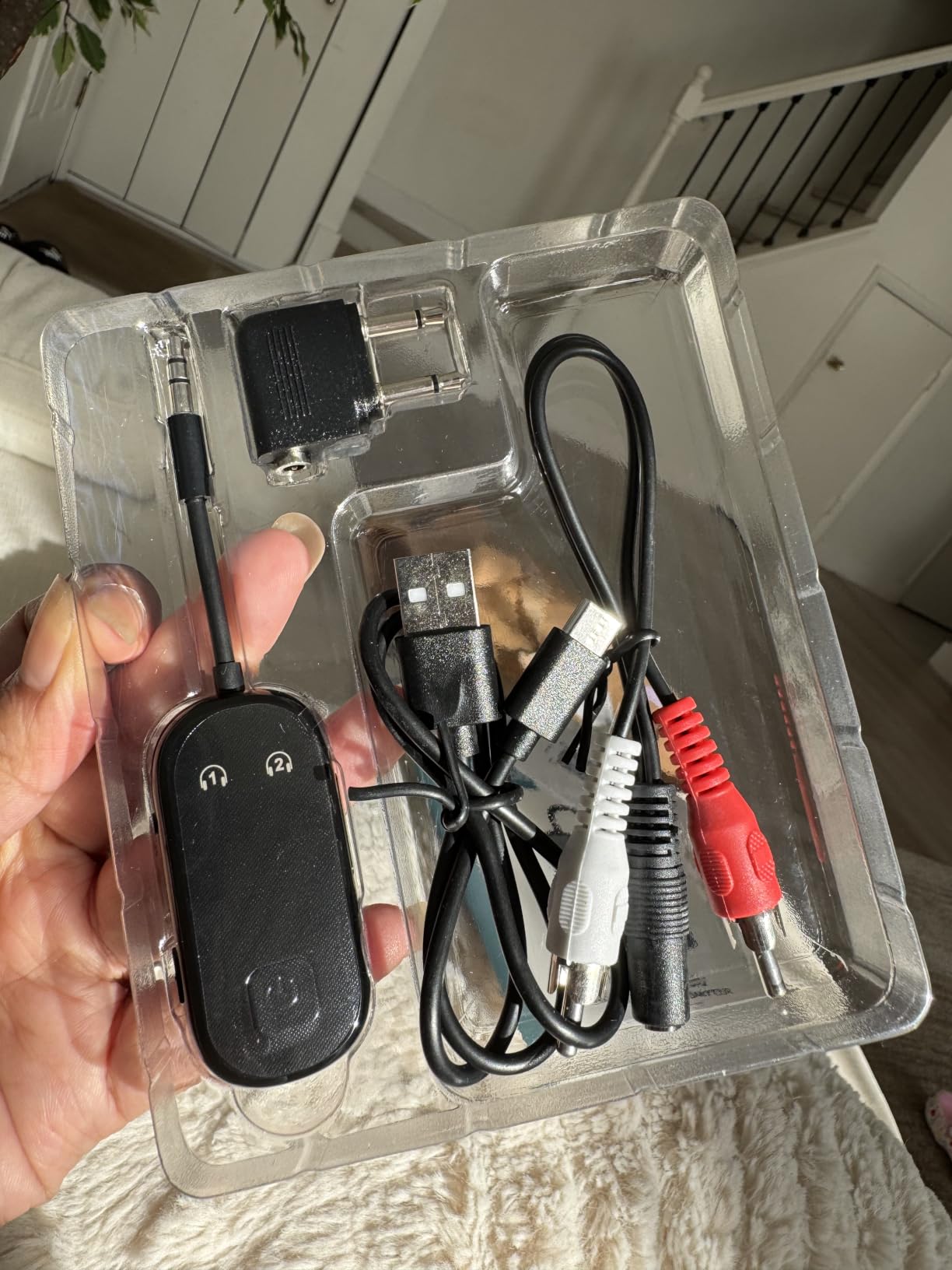 2026 Upgrade Pro Bluetooth 6.0 Transmitter Receiver – 2-in-1 Adapter customer photo 2