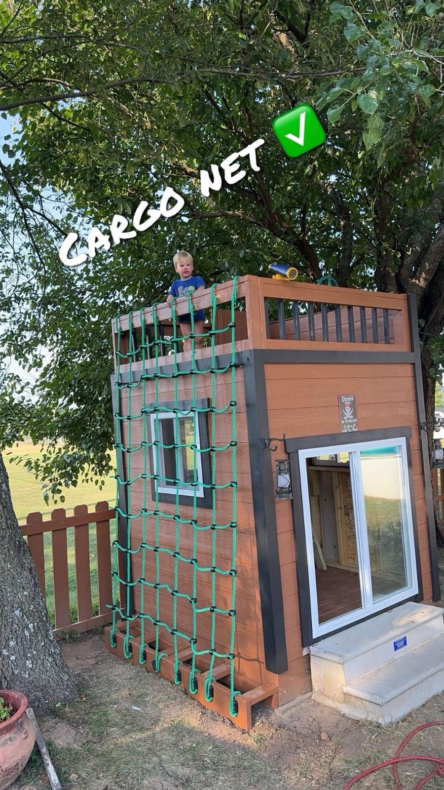 Climbing Cargo Net for Kids Outdoor 30