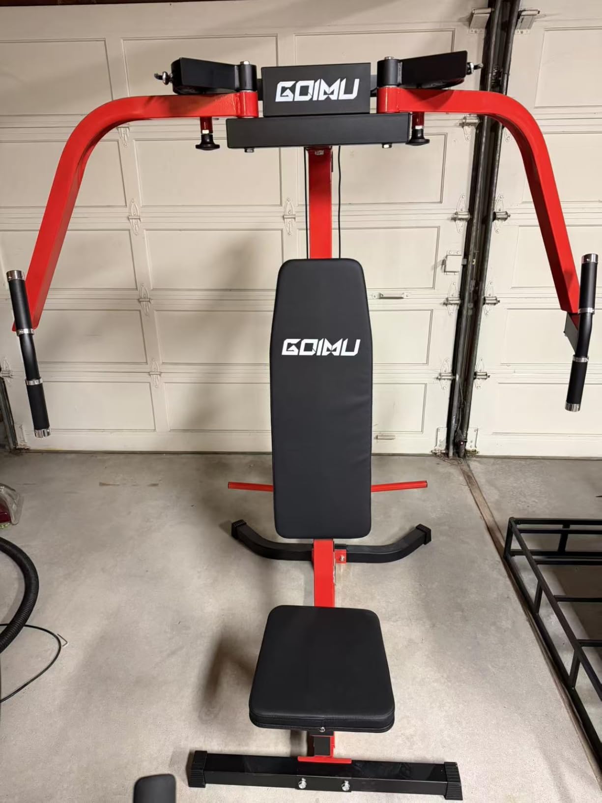 Chest Fly Machine, CF01-PRO PEC Fly and Reverse Delt Machine, Upper Body Workout Equipment with Adjustable Backrest for Pectoral and Rear Deltoid, Chest Training Machine for Home Gym customer photo 1