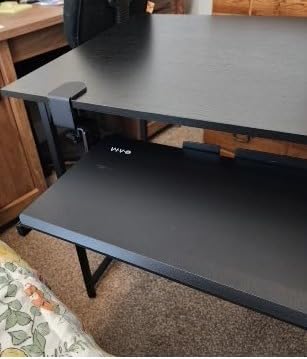 VIVO Black Clamp-on 23” to 30” x 11