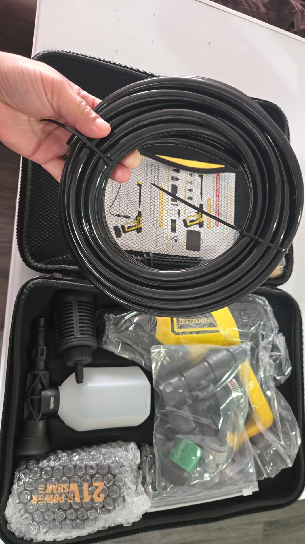 Cordless Pressure Washer Battery Powered, Handheld Cordless Power Washer customer photo 2