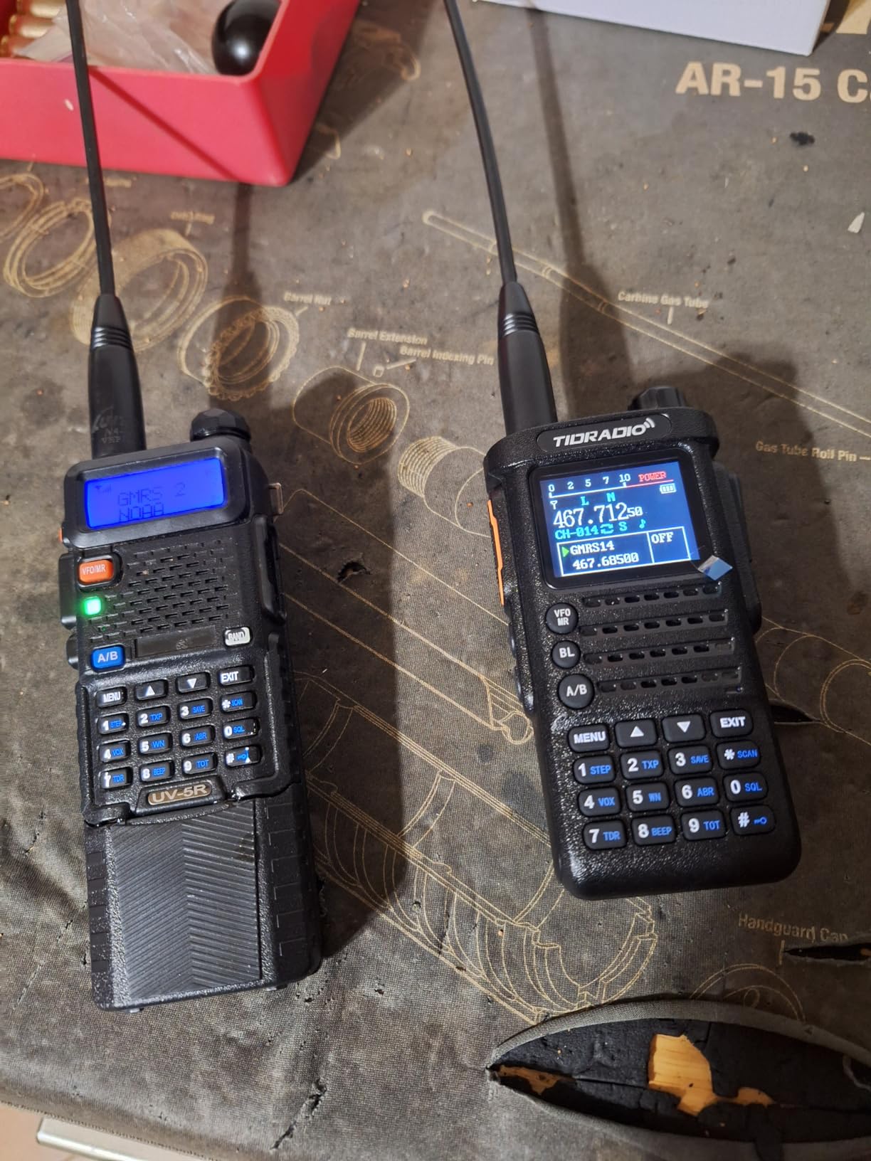 TIDRADIO TD-H9 10W GPS/APRS GMRS Handheld Radio, APP/Web Programming, Bluetoth, Noise Reduction, Repeater Capable, Spectrum Analysis, Compass, Air Band, NOAA, Long Range Walkie Talkies for Off-Roading customer photo 1