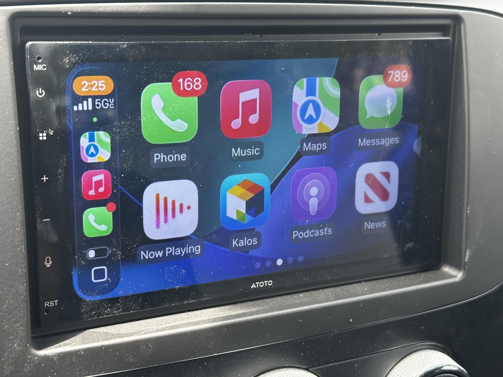 ATOTO S8L 7inch AI Android Double Din Car Stereo, w/OBD, 4G SIM+WiFi,4G+64G customer photo 2