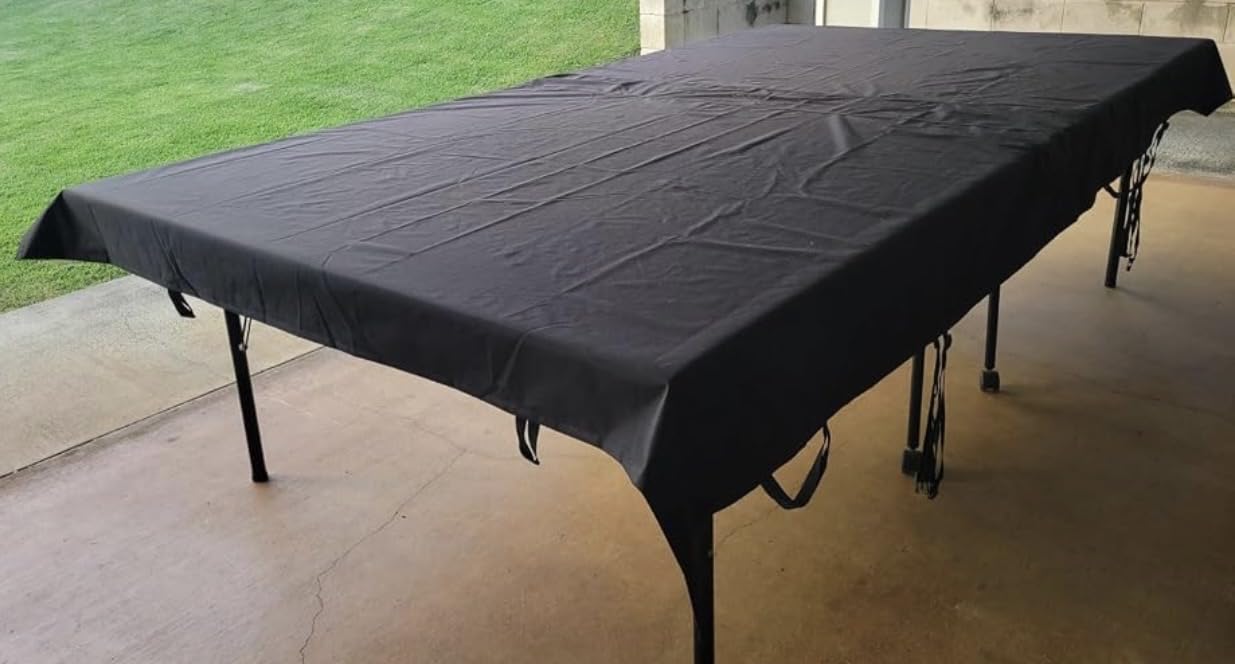 NEVERLAND Ping Pong Table Cover, Table Tennis Cover Outdoor Waterproof customer photo 1