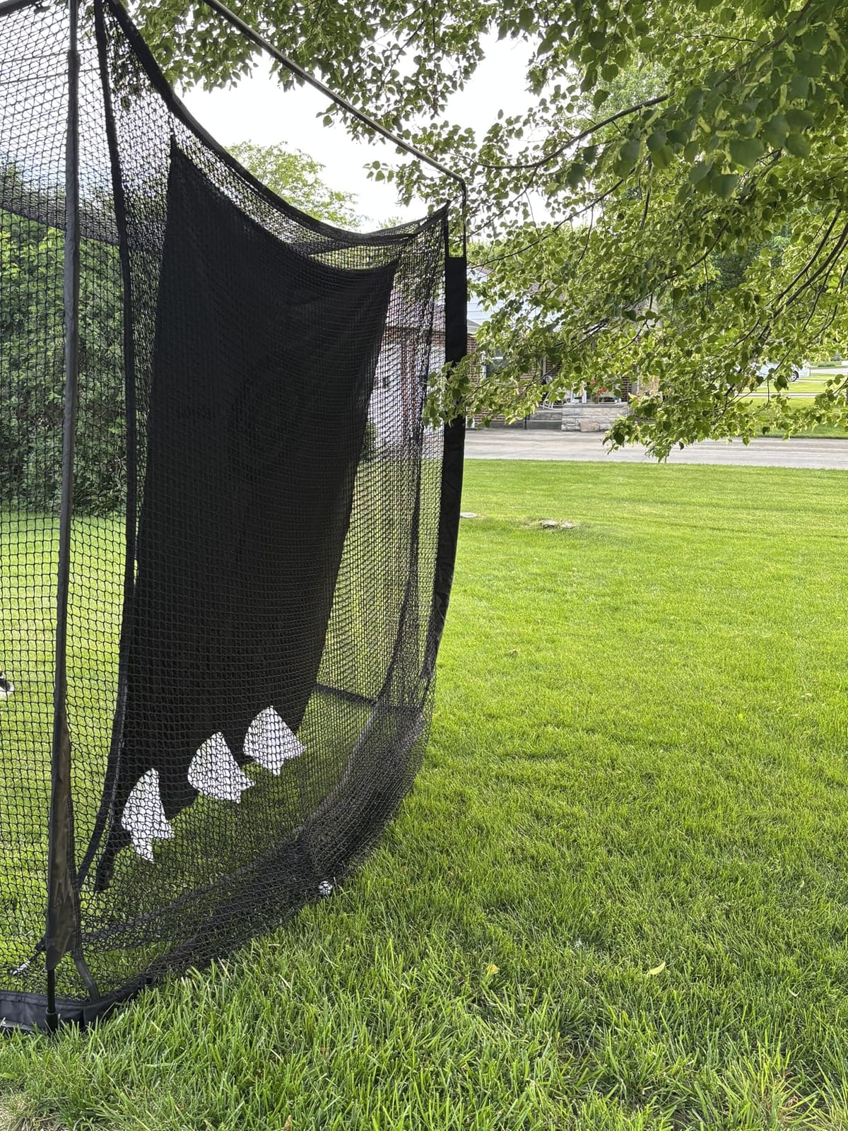 Golf Simulator Enclosure, Hitting Net with Impact Screen for Home Practice customer photo 2