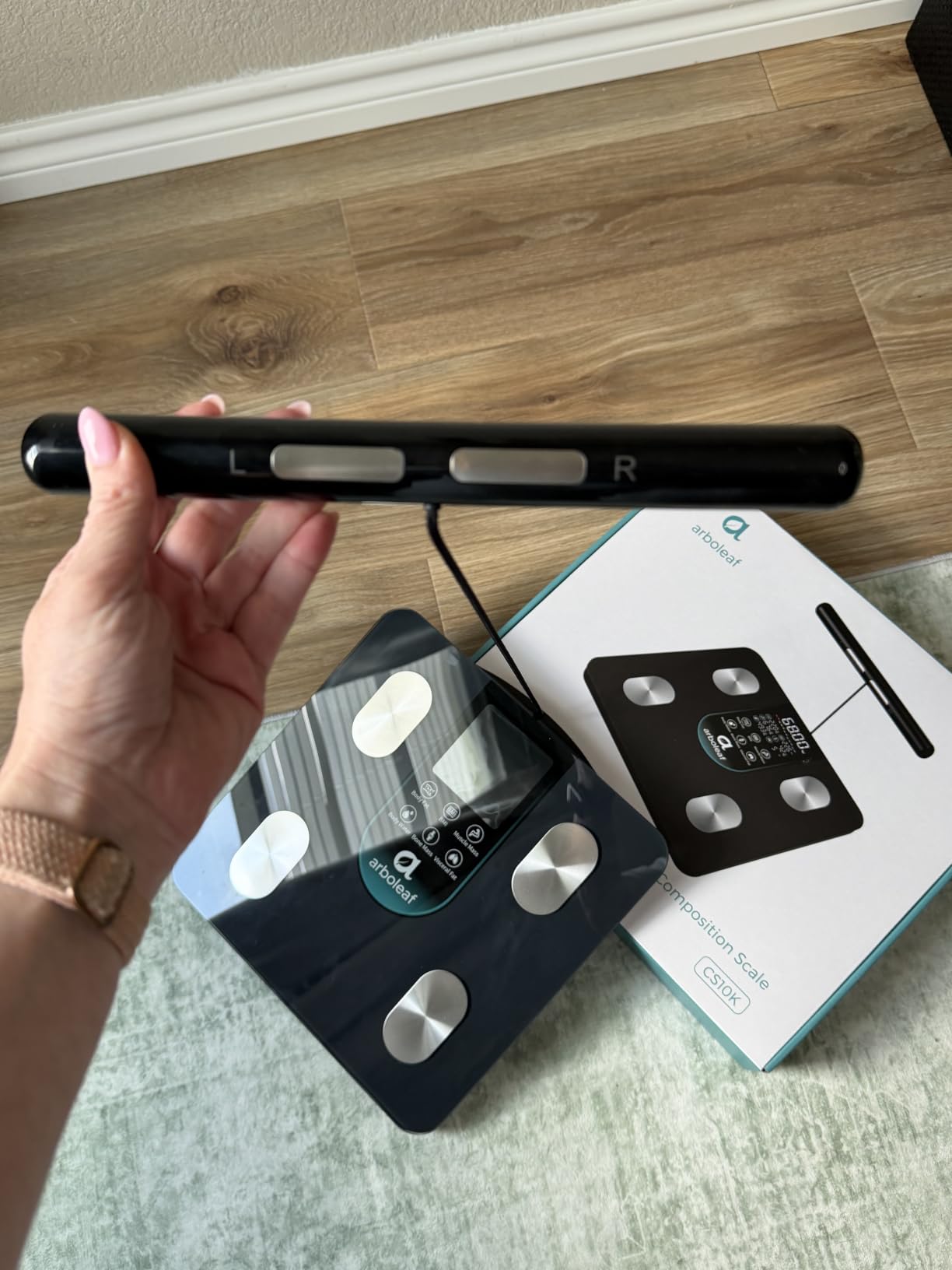 arboleaf Smart Scale for Body Weight, Dual-Frequency 8-Electrode BIA customer photo 2