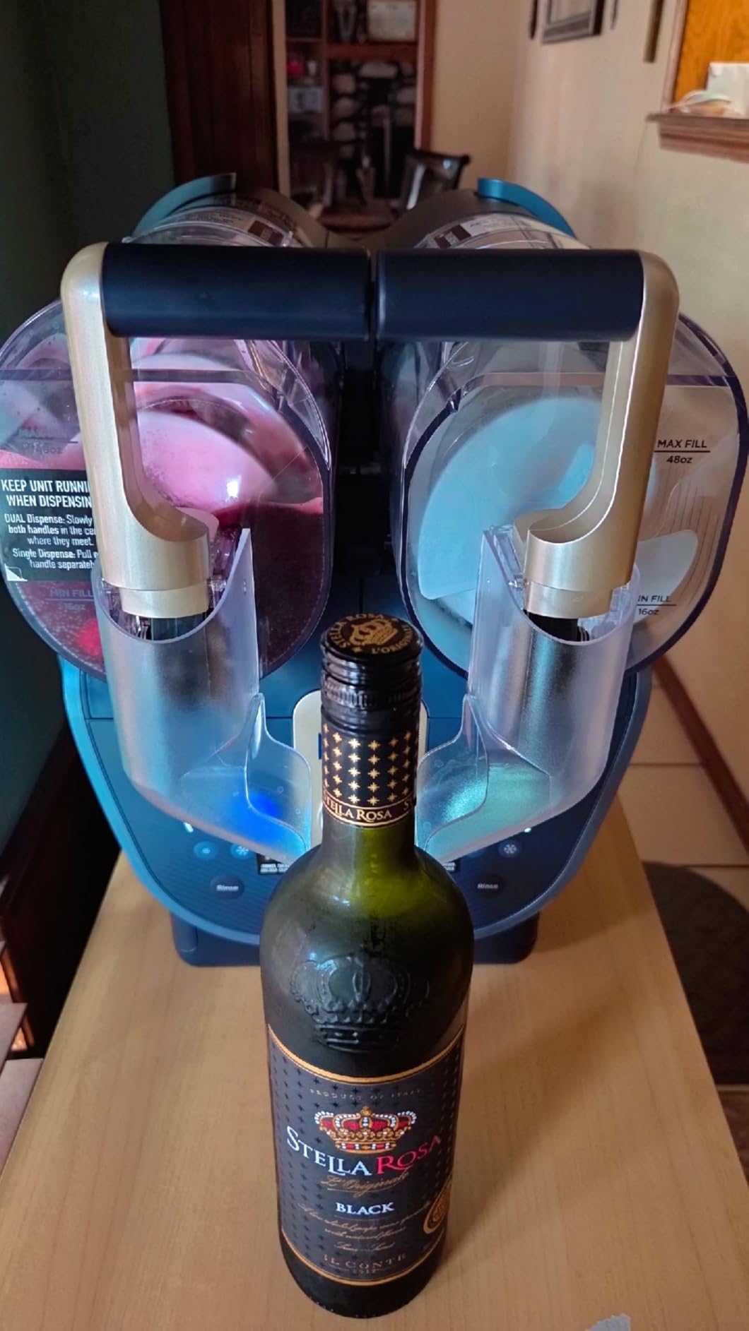 Ninja SLUSHi Twist Smart Frozen Drink Maker with Dual SlushAssist, FS701BL customer photo 2
