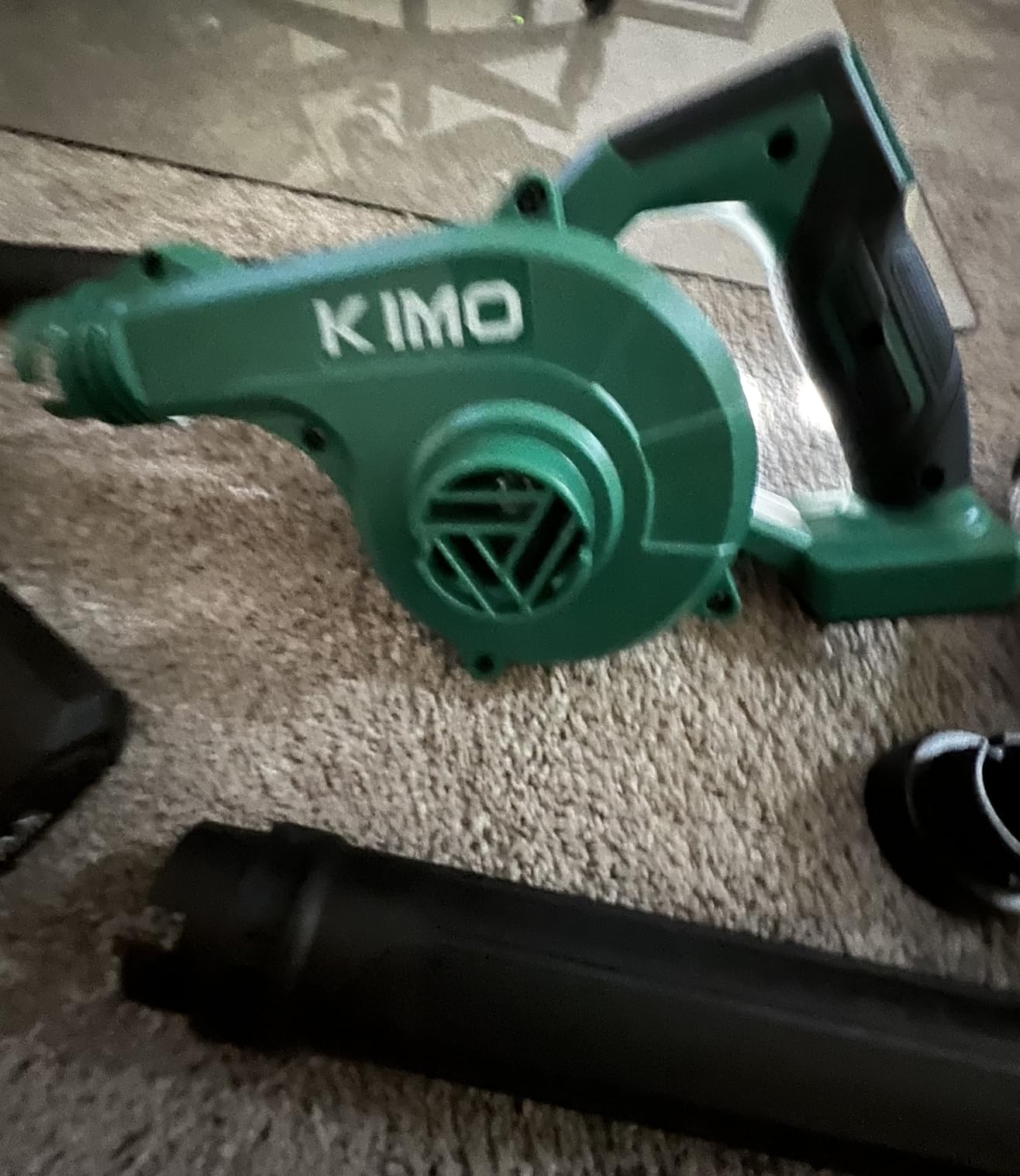 KIMO Leaf Blower Cordless with Battery and Charger, 4 in 1 Blower & Vacuum customer photo 1