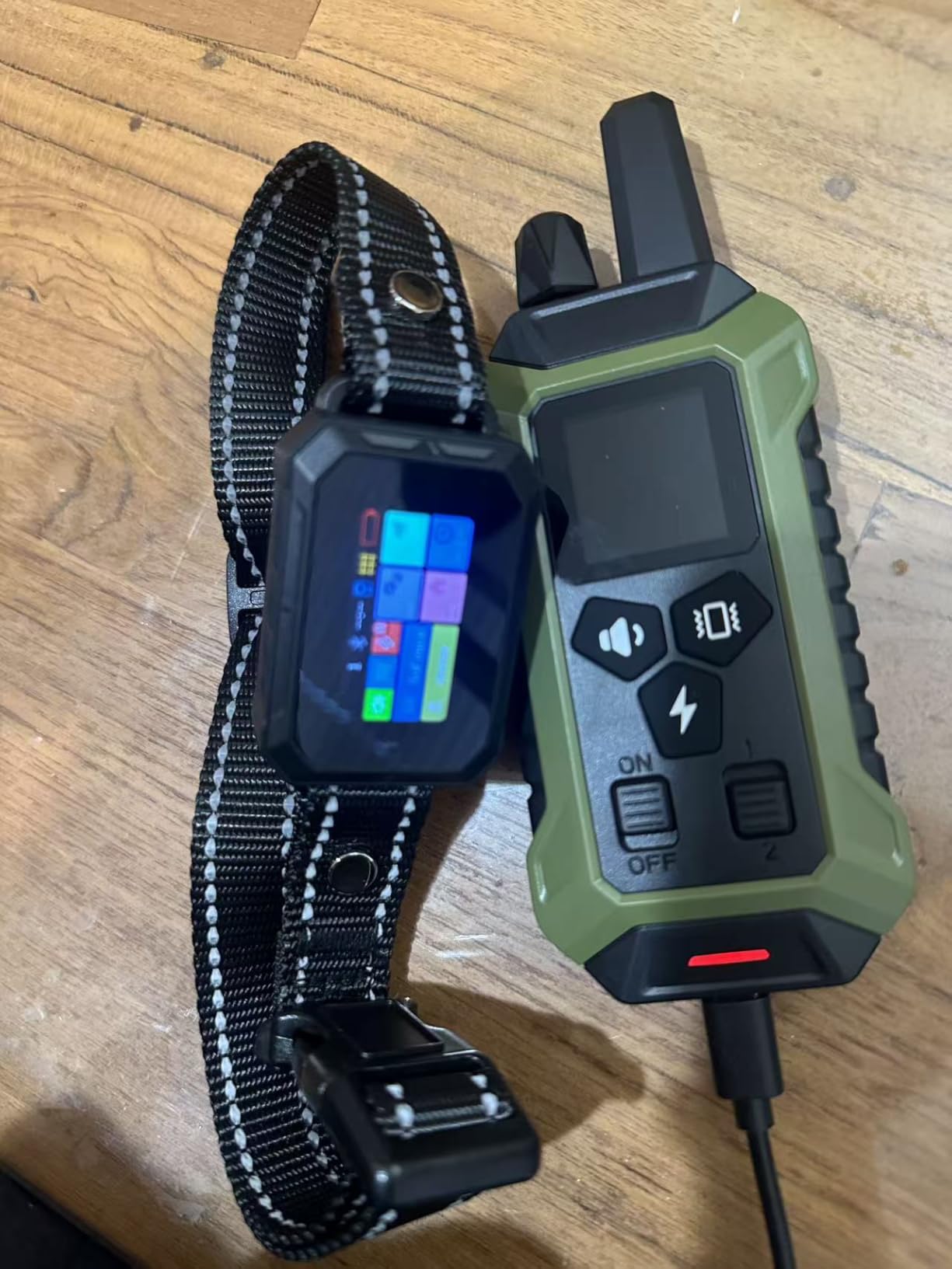 GPS Wireless Dog Collar Fence System - No Monthly Fee App Control, Custom Polygon Boundary & Remote Training, Free Phone Tracker for Up to 5 Pets, Virtual Electric Fence for Dogs customer photo 1