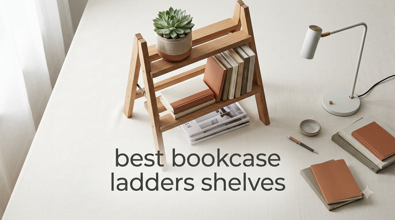 best bookcase ladders shelves