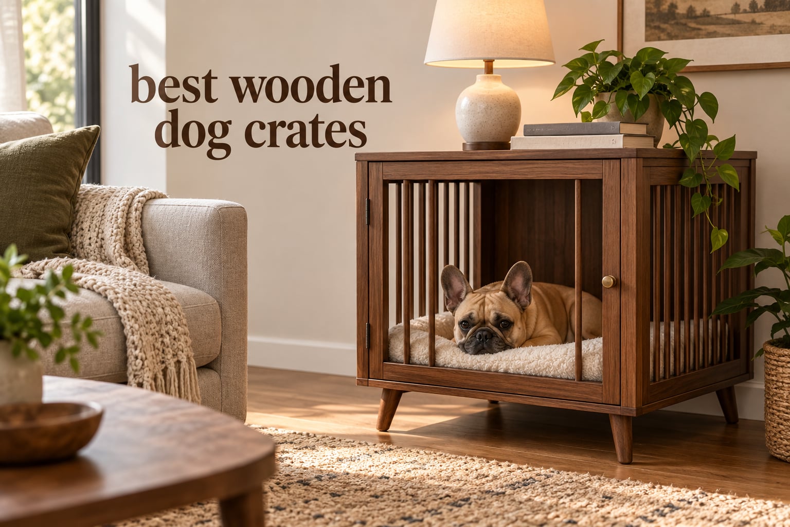 best wooden dog crates