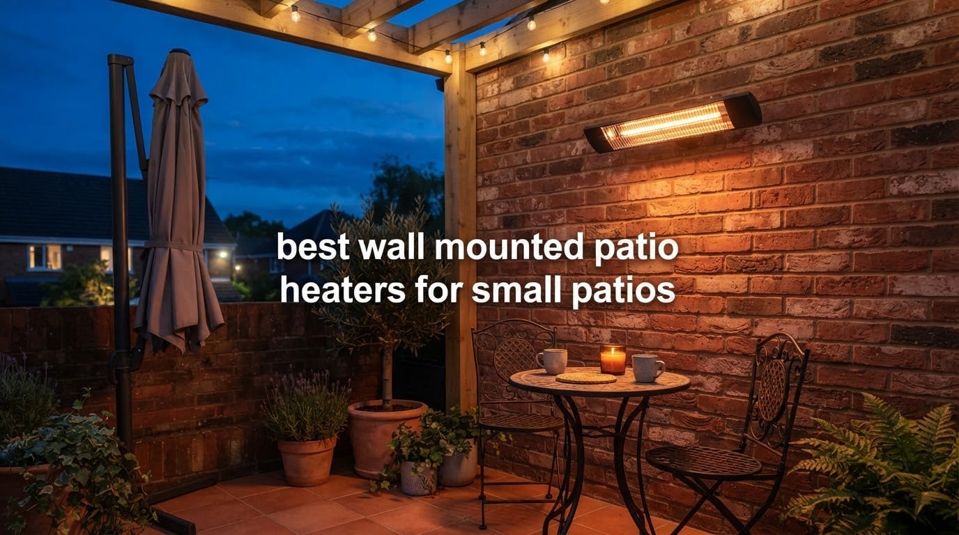 best wall mounted patio heaters for small patios