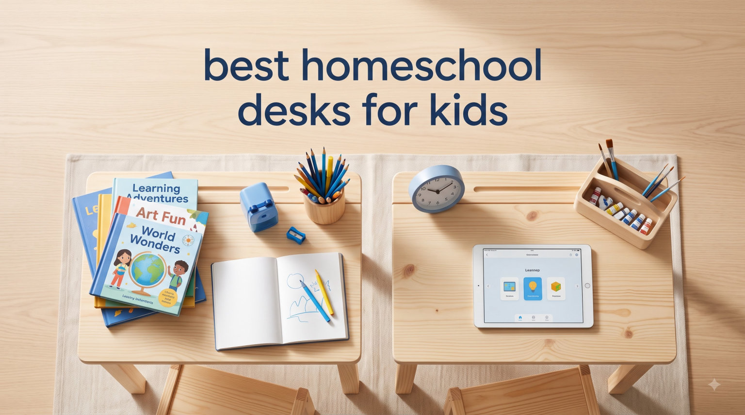 best homeschool desks for kids