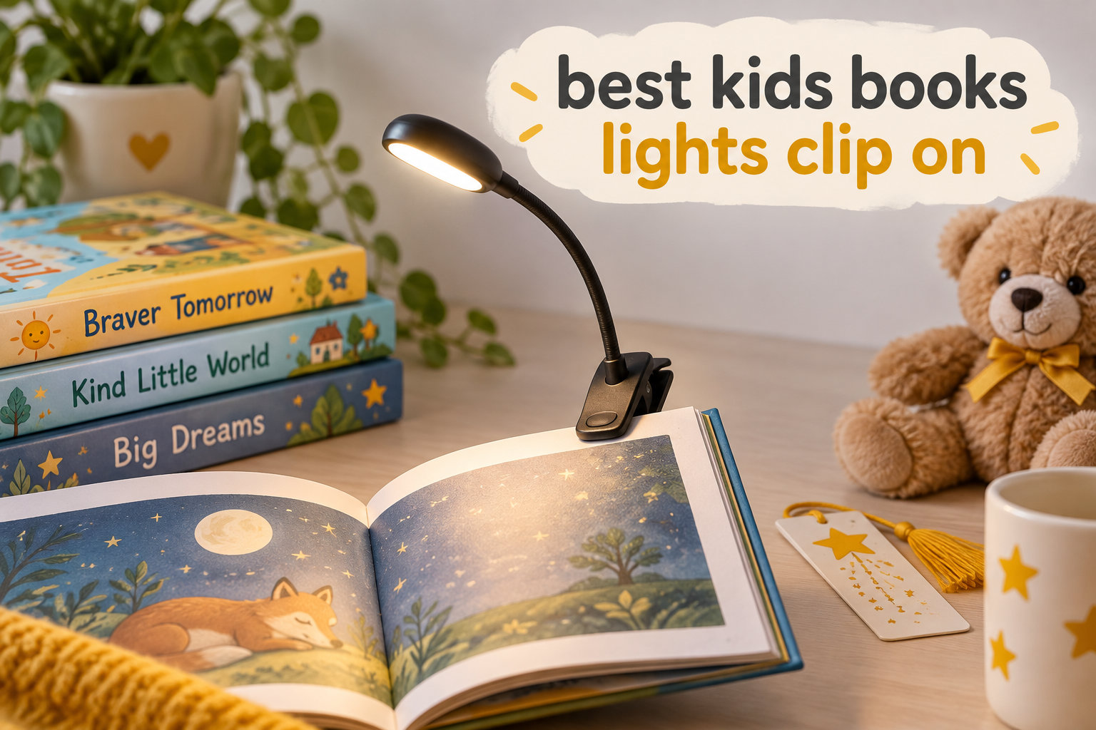 best kids books lights clip on