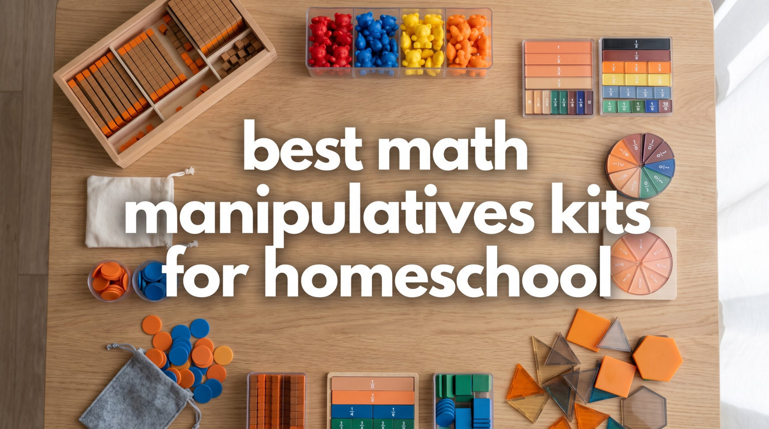 best math manipulatives kits for homeschool