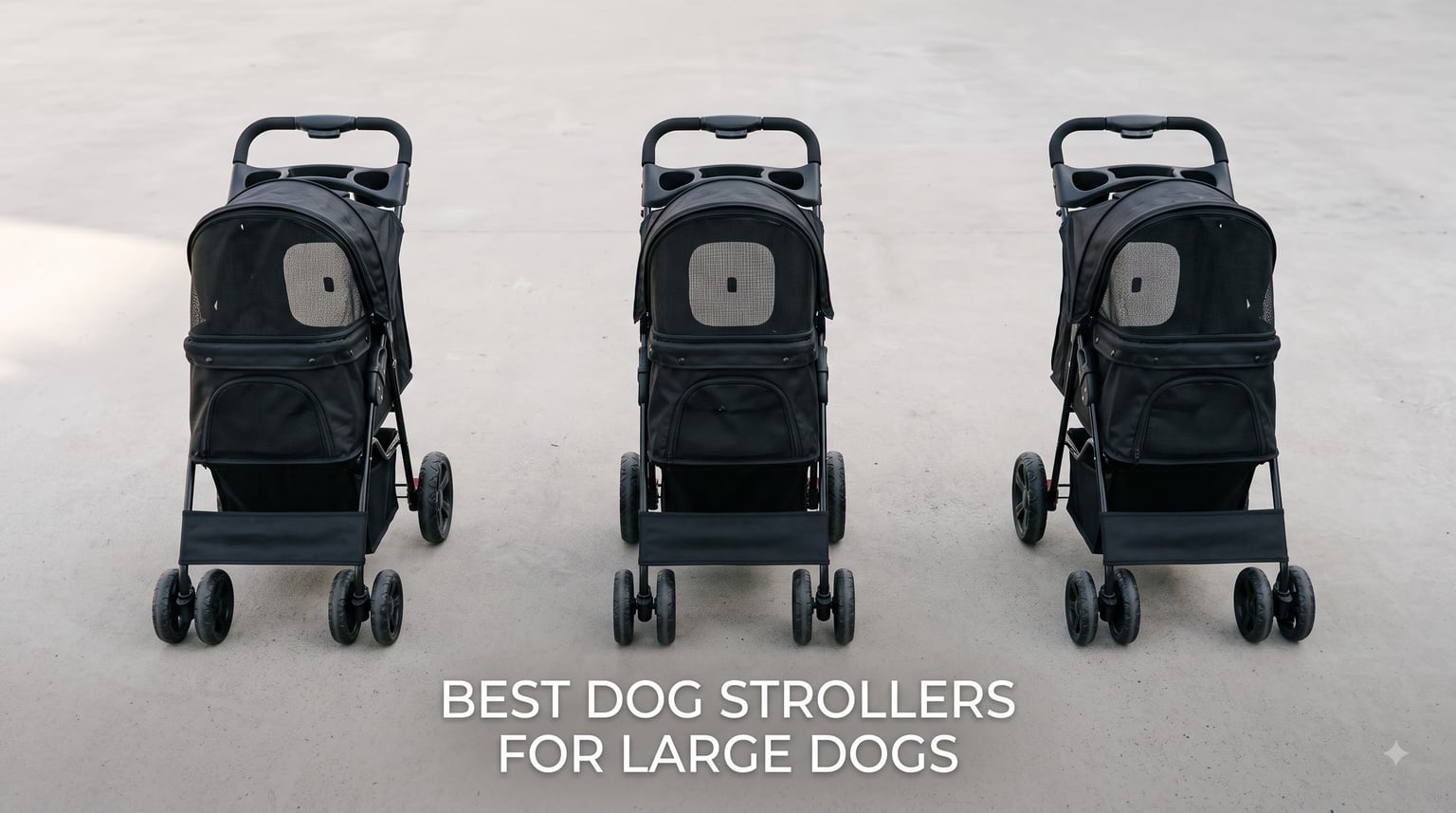 best dog strollers for large dogs