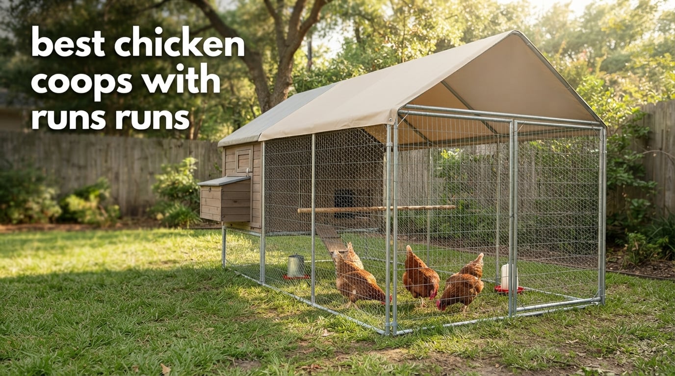 best chicken coops with runs