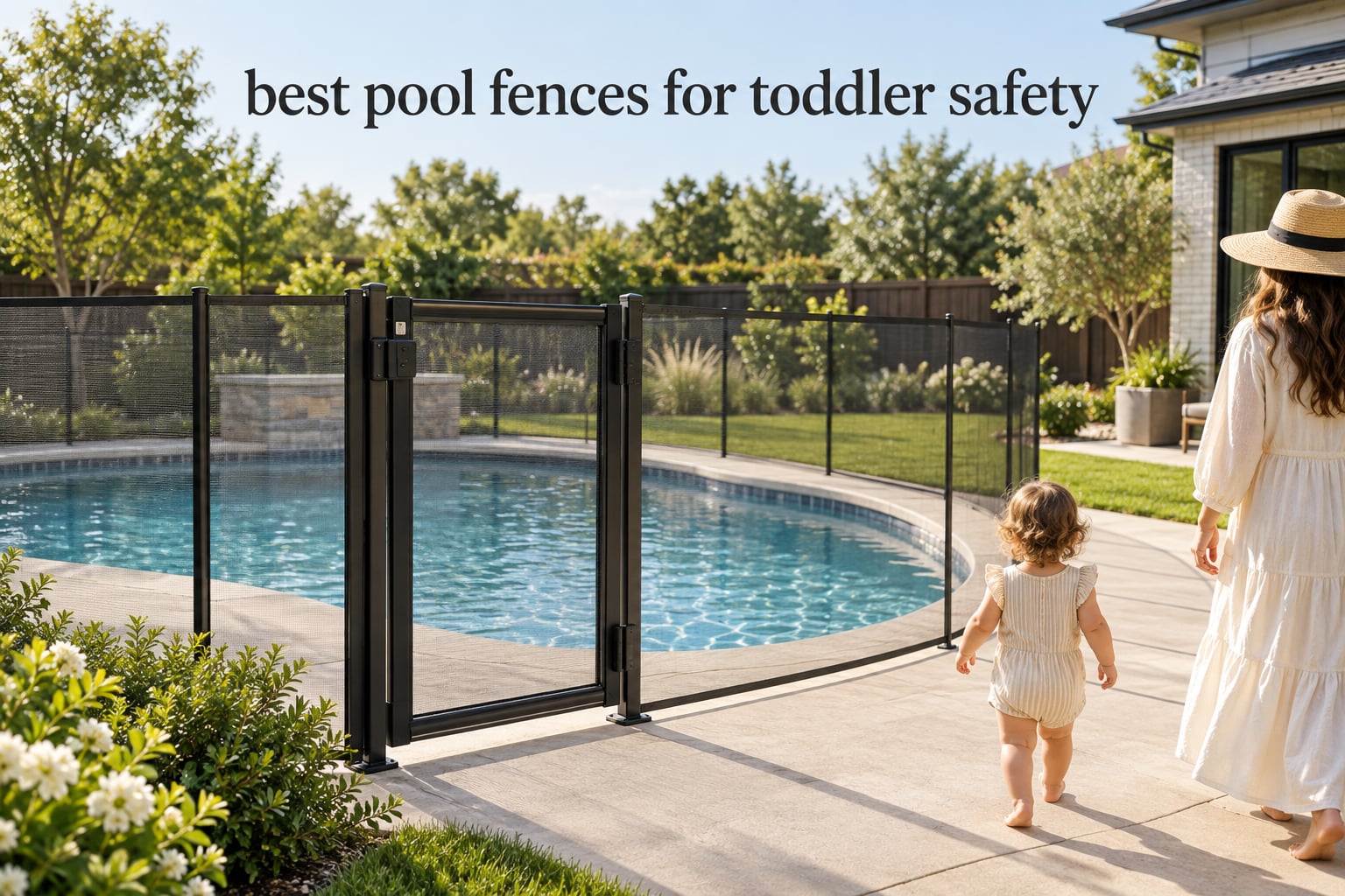 best pool fences for toddler safety