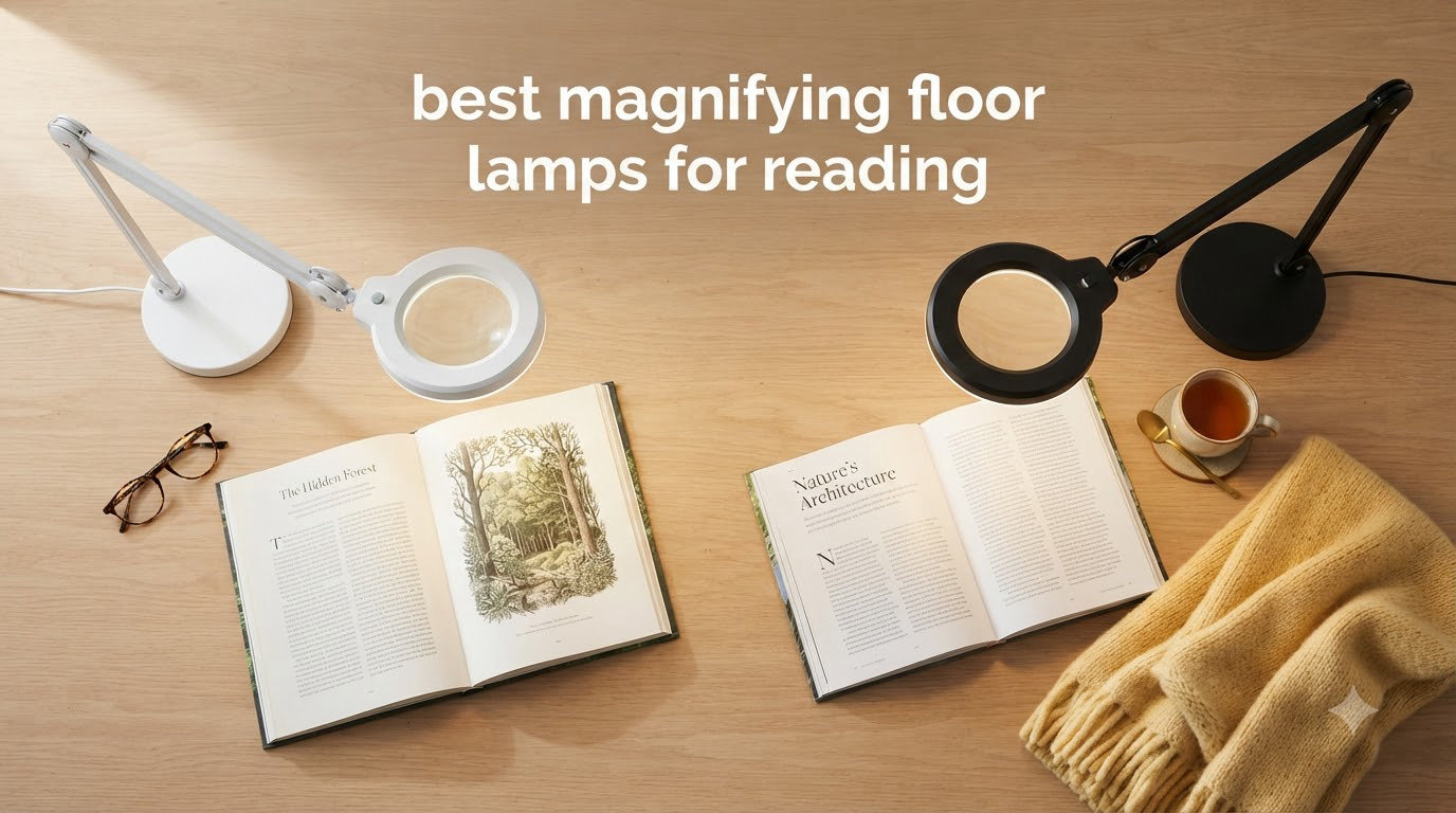 best magnifying floor lamps for reading