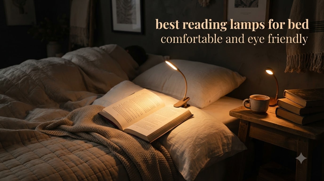 best reading lamps for bed comfortable and eye friendly