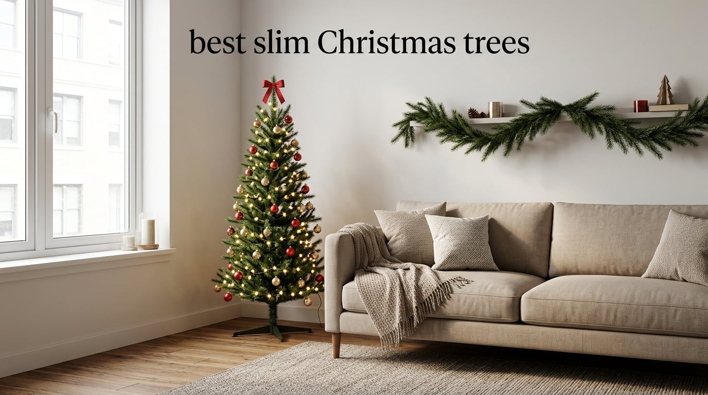 best slim Christmas trees