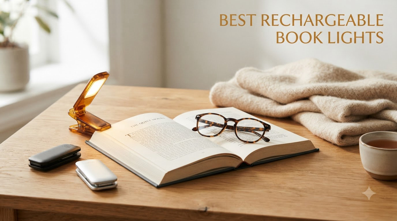 best rechargeable books lights