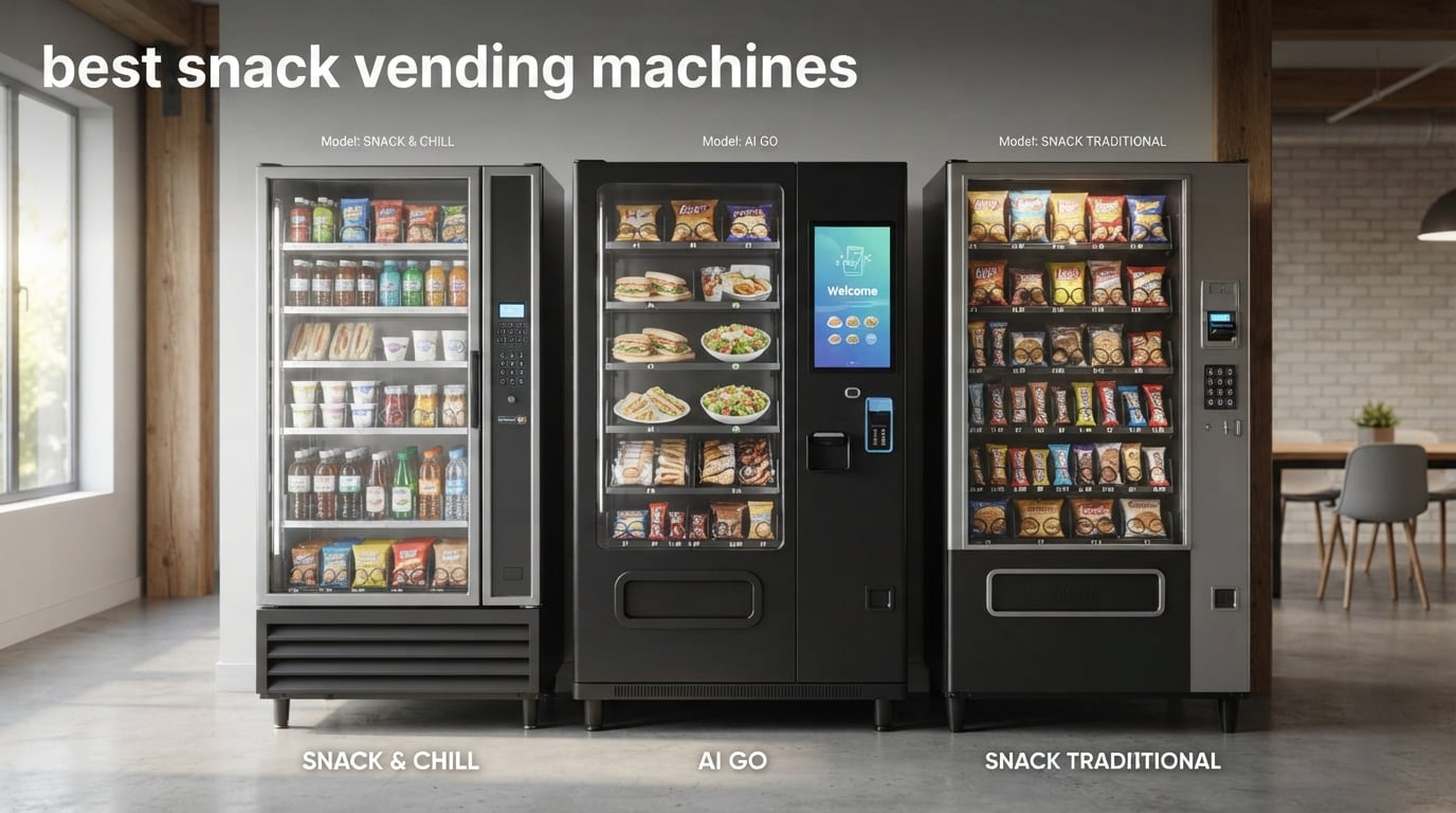 best snack vending machines