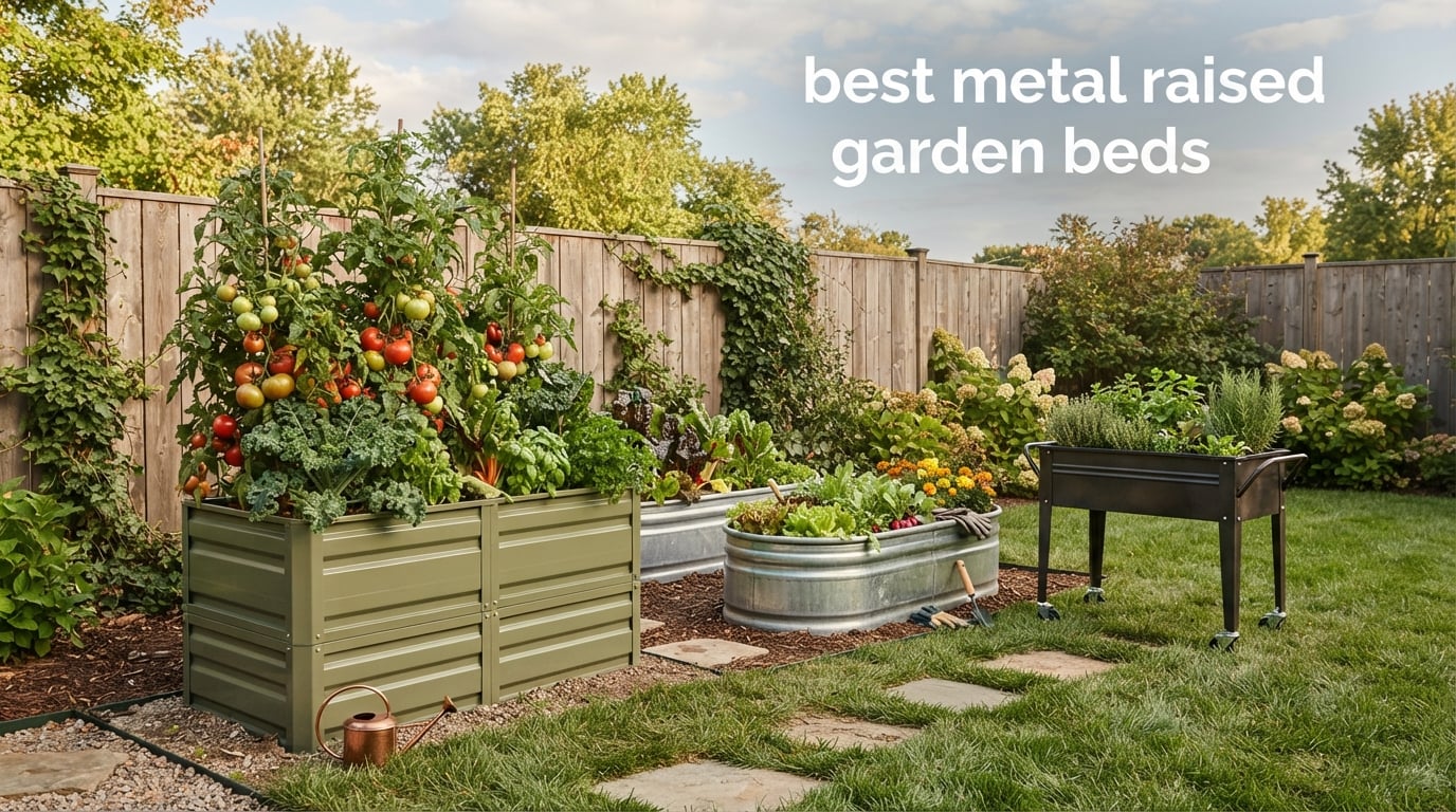 best metal raised garden beds
