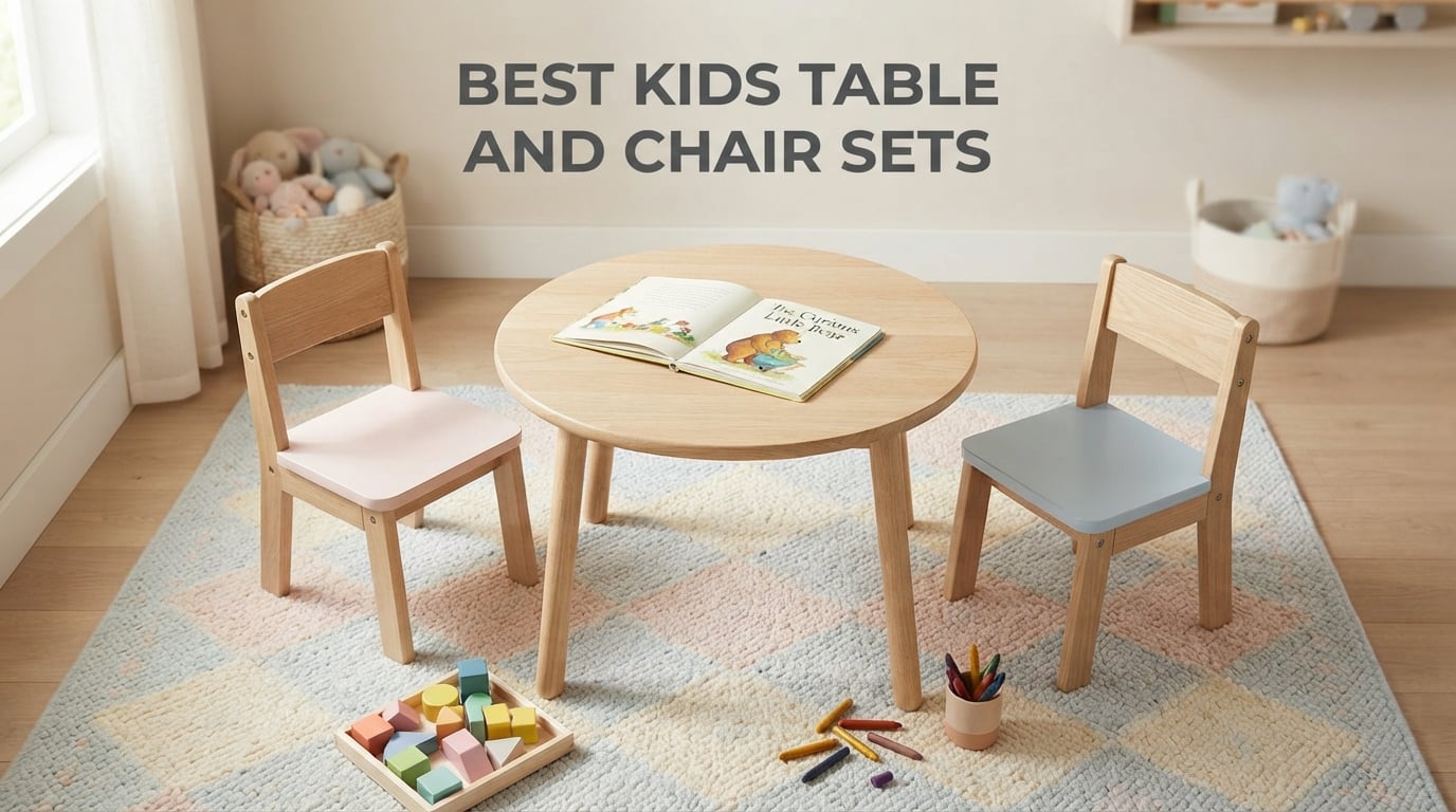 best kids table and chair sets