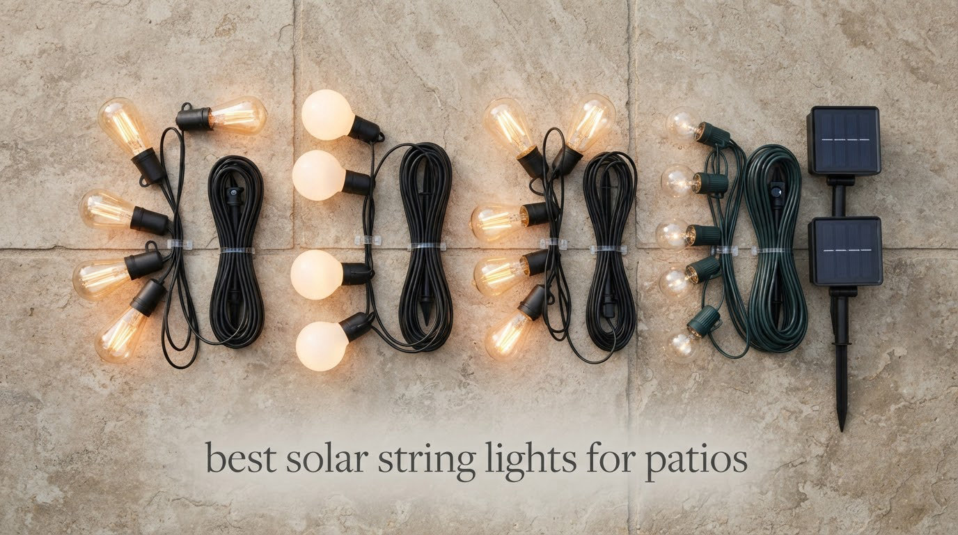 best solar string lights for patios